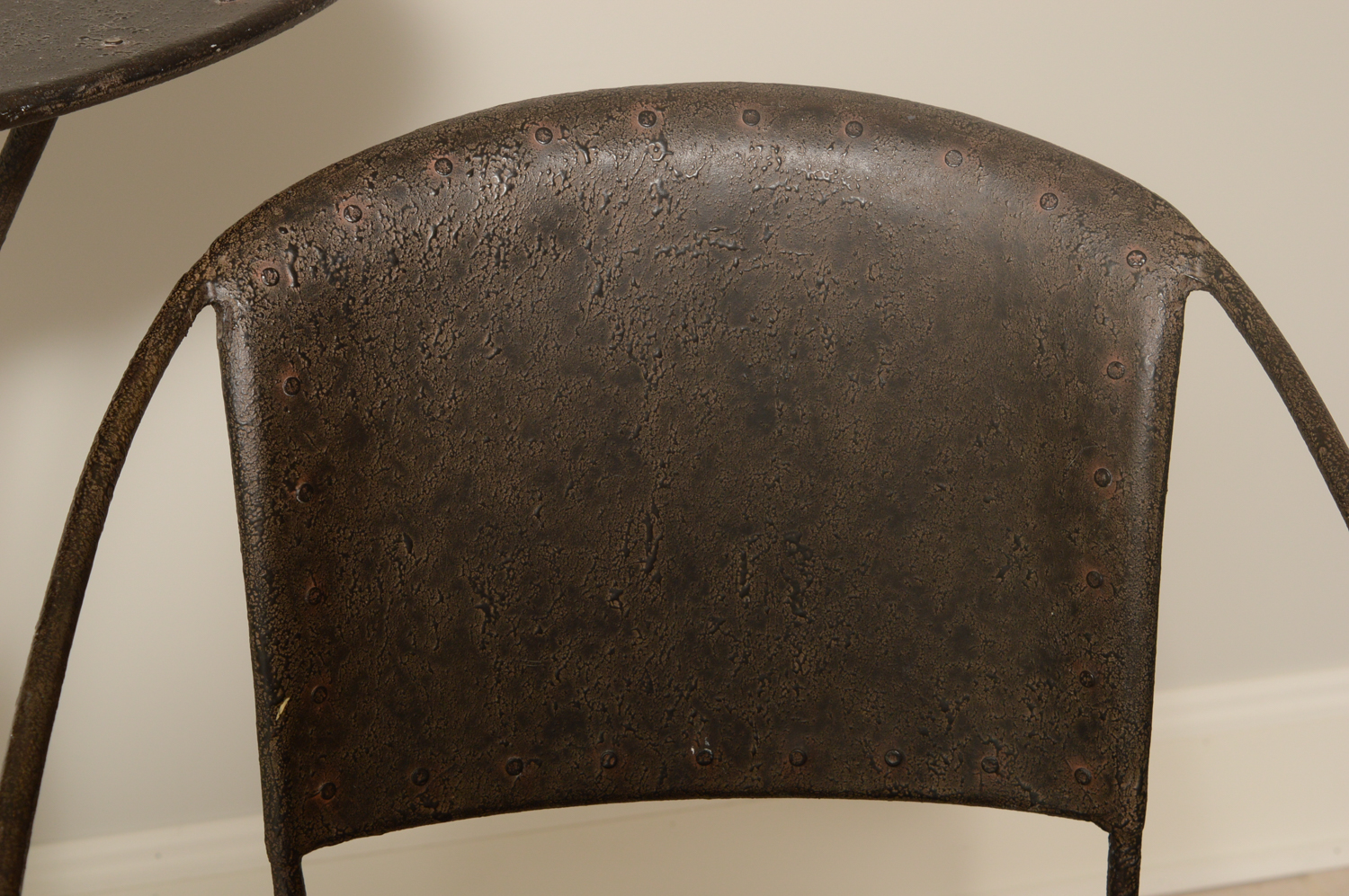 Contemporary Metal Pub Table and Chairs by Pier 1