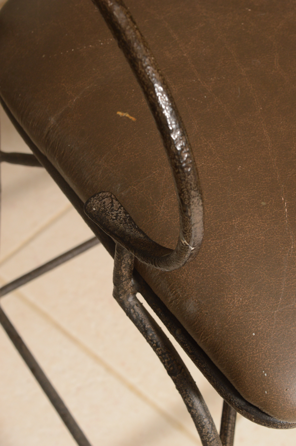 Contemporary Metal Pub Table and Chairs by Pier 1