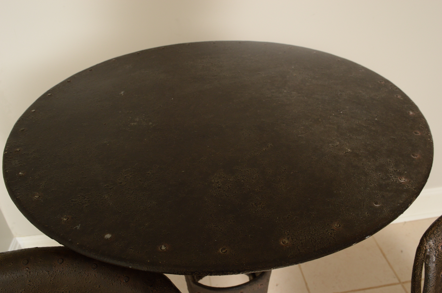 Contemporary Metal Pub Table and Chairs by Pier 1