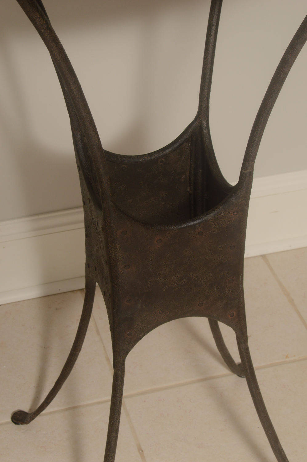 Contemporary Metal Pub Table and Chairs by Pier 1