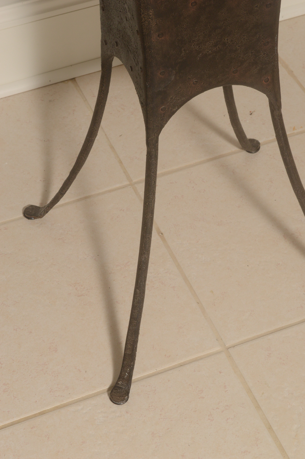 Contemporary Metal Pub Table and Chairs by Pier 1