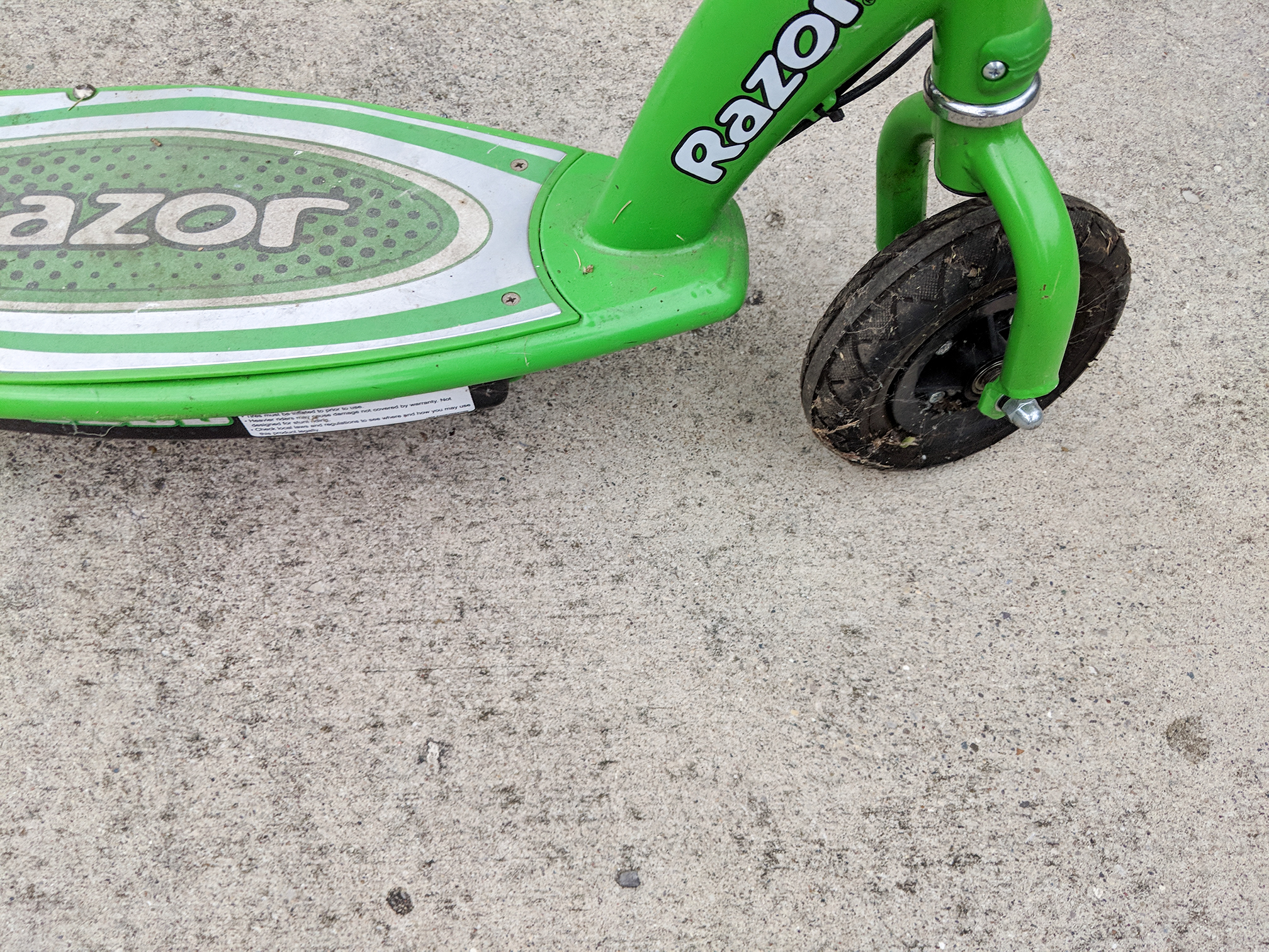 Two Razor E200 Electric Scooters