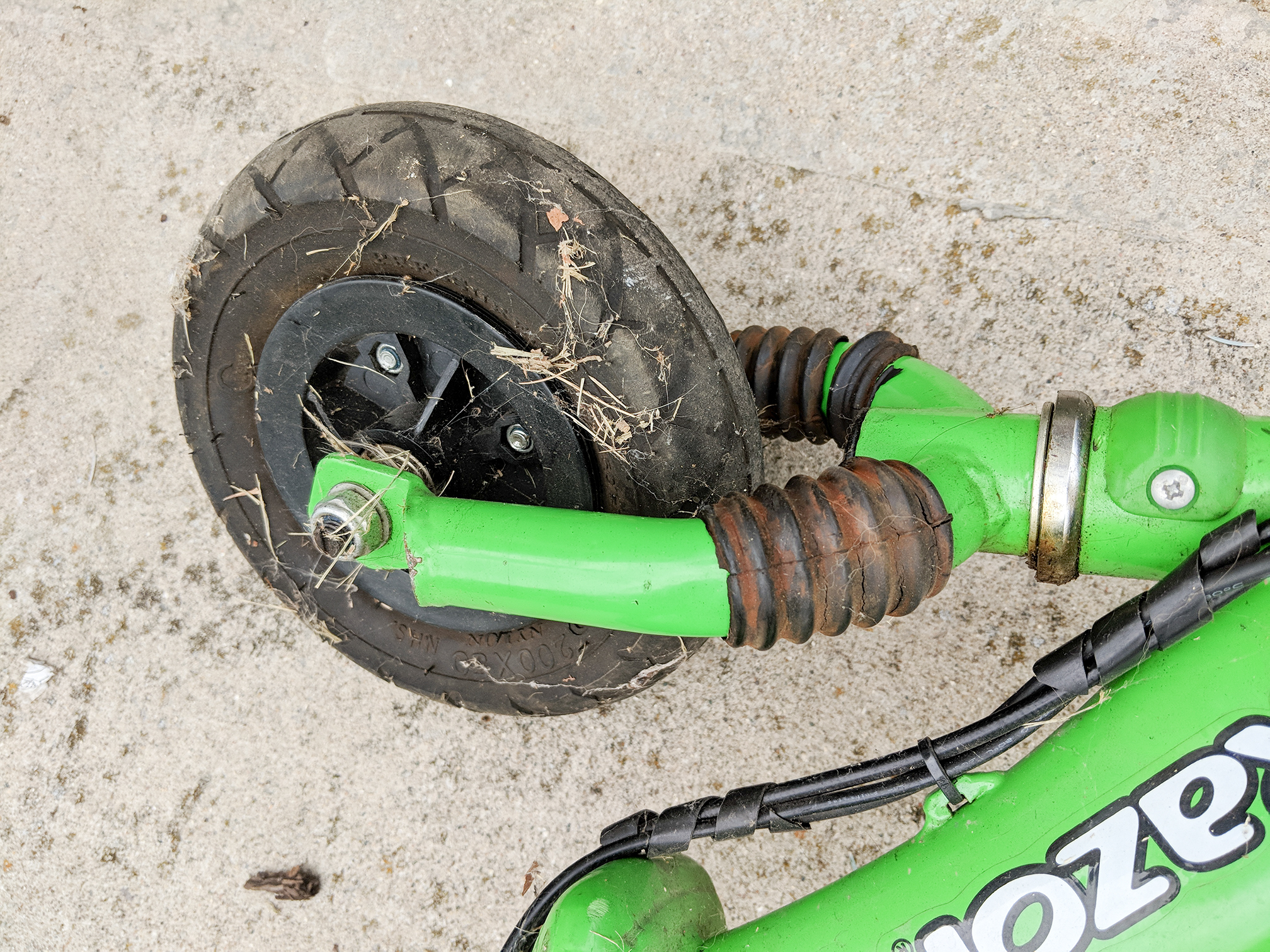 Two Razor E200 Electric Scooters