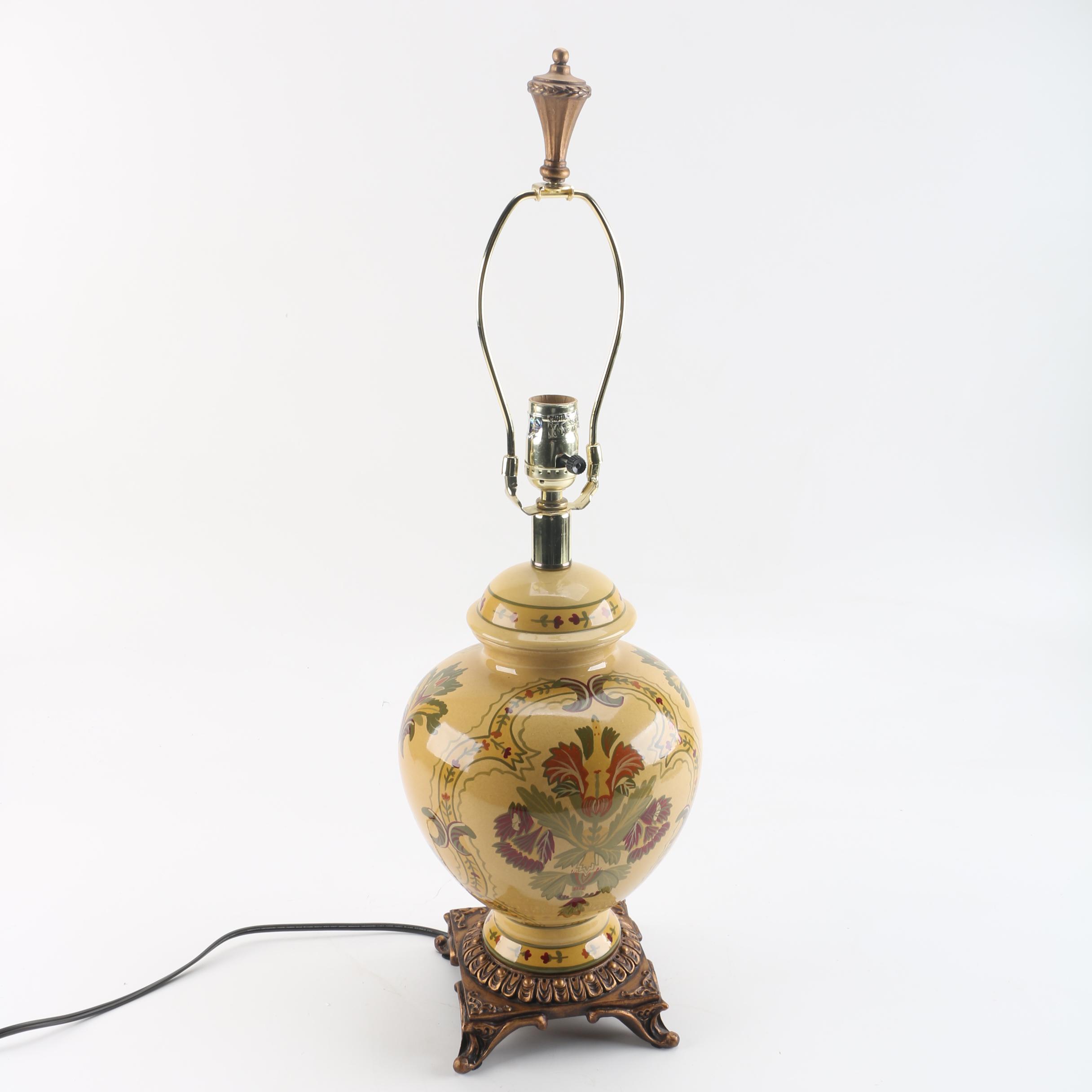 Ceramic Urn Style Table Lamp