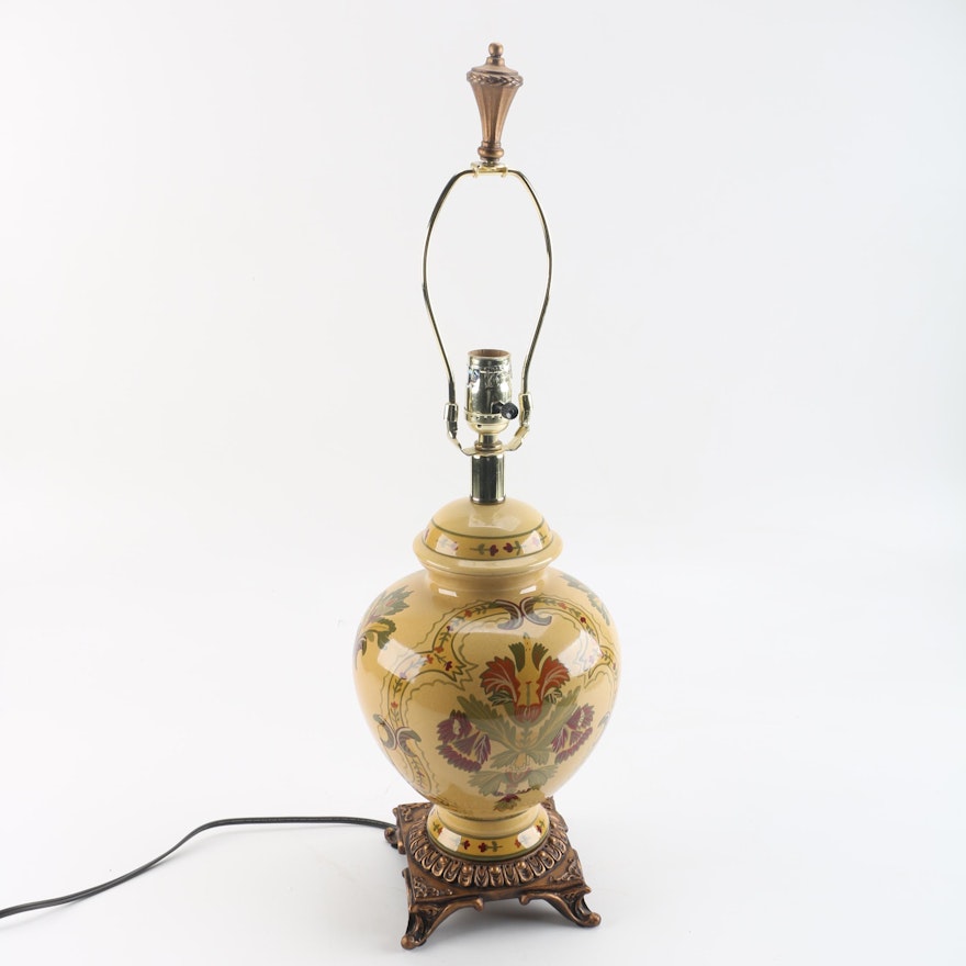 Ceramic Urn Style Table Lamp