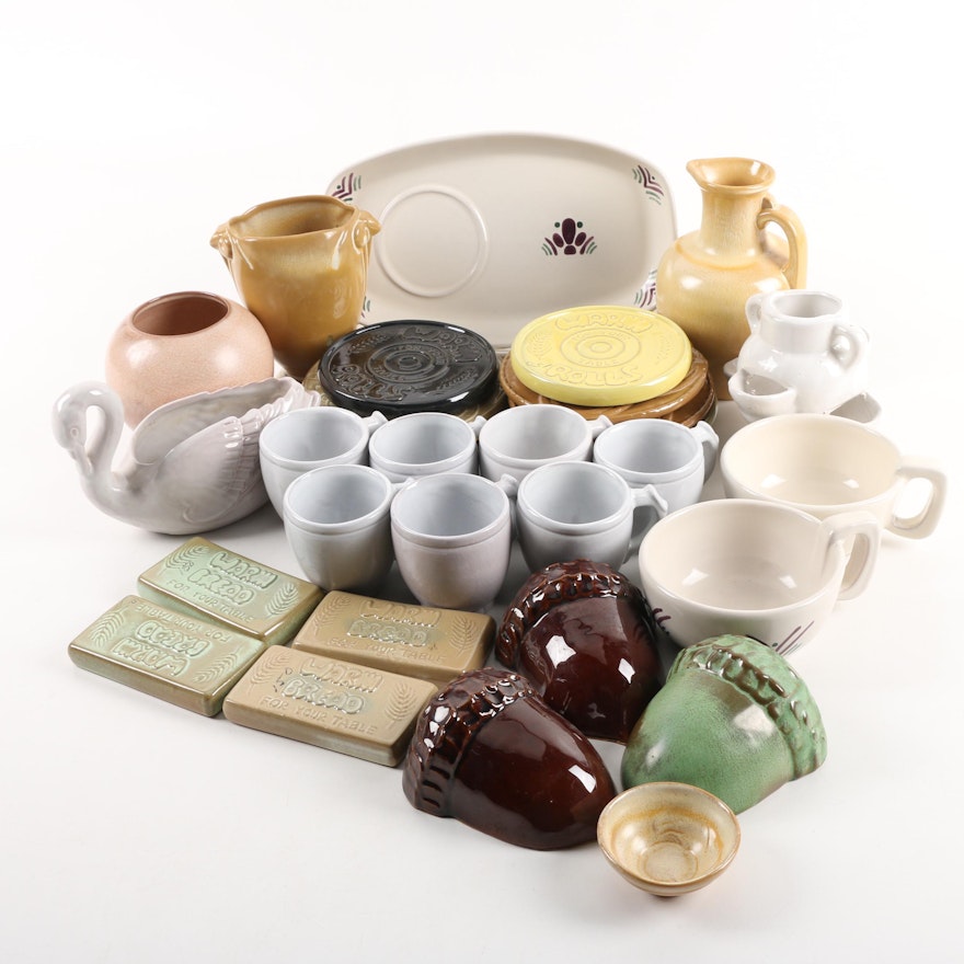 Vintage Frankoma Pottery Vases, Serveware, and Other Decor