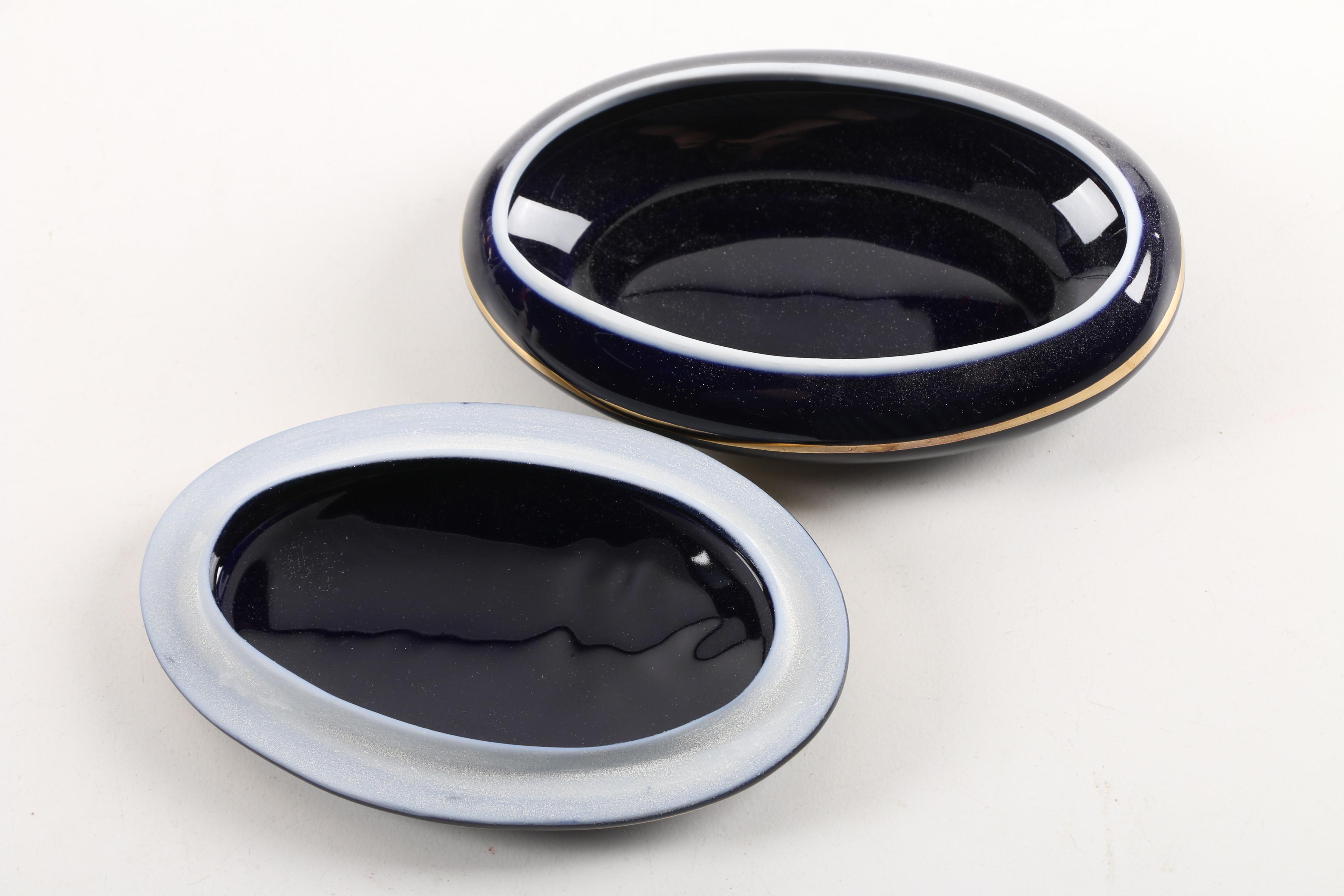 Limoges and Vienna Style Vanity and Powder Boxes