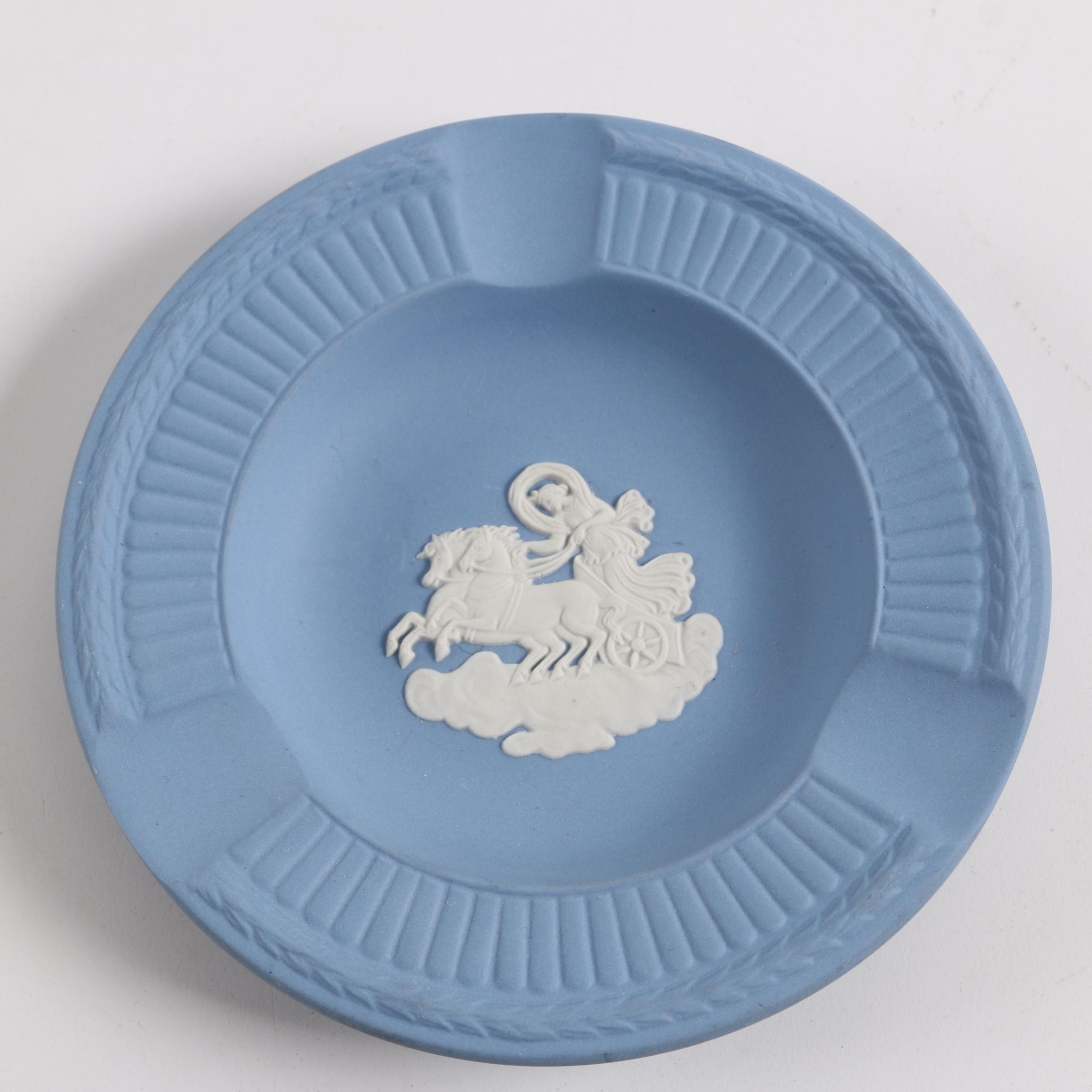 Wedgwood Jasperware Trinket Box and Ash Receiver