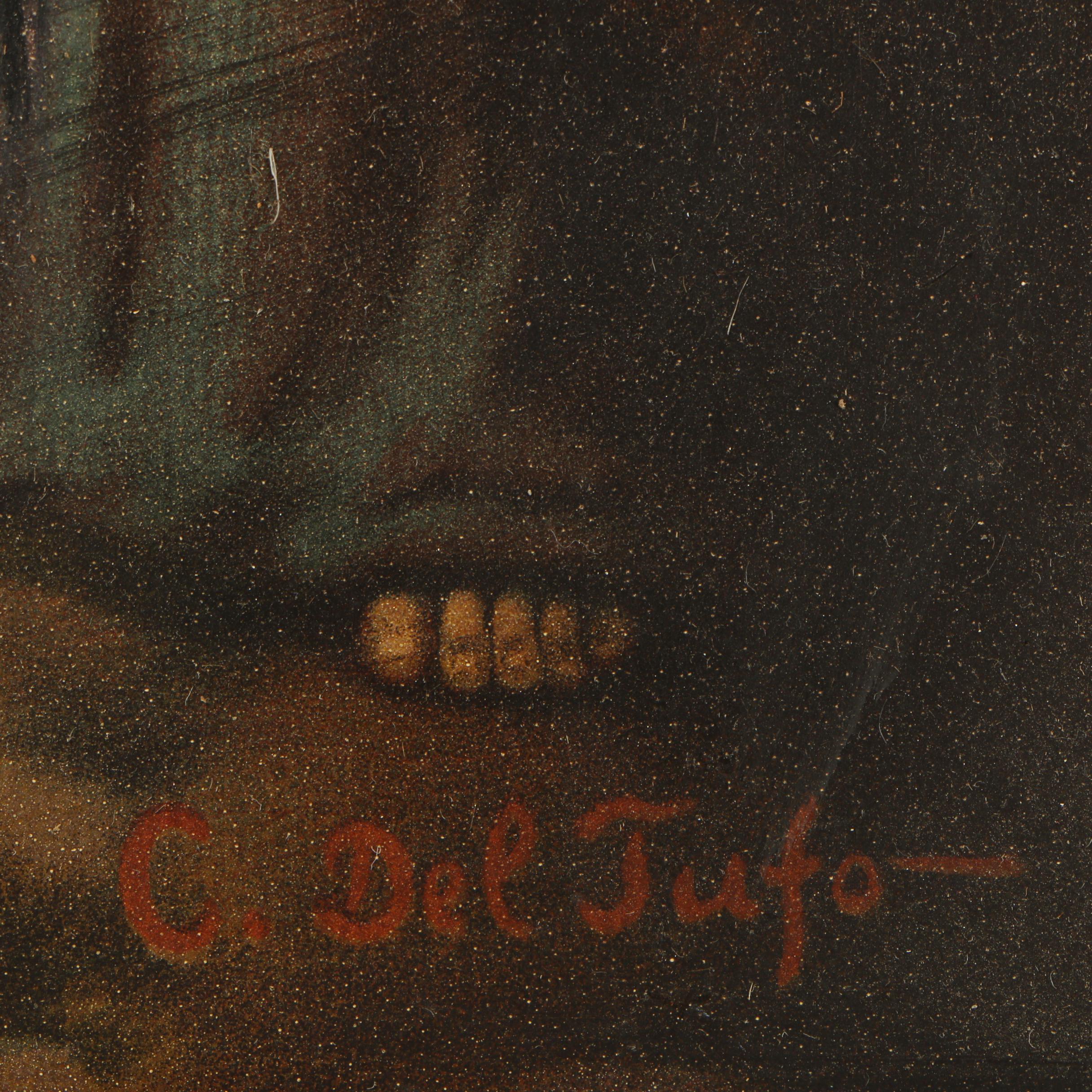 Giclee after C. Del Tufo Painting of the Crucifixion