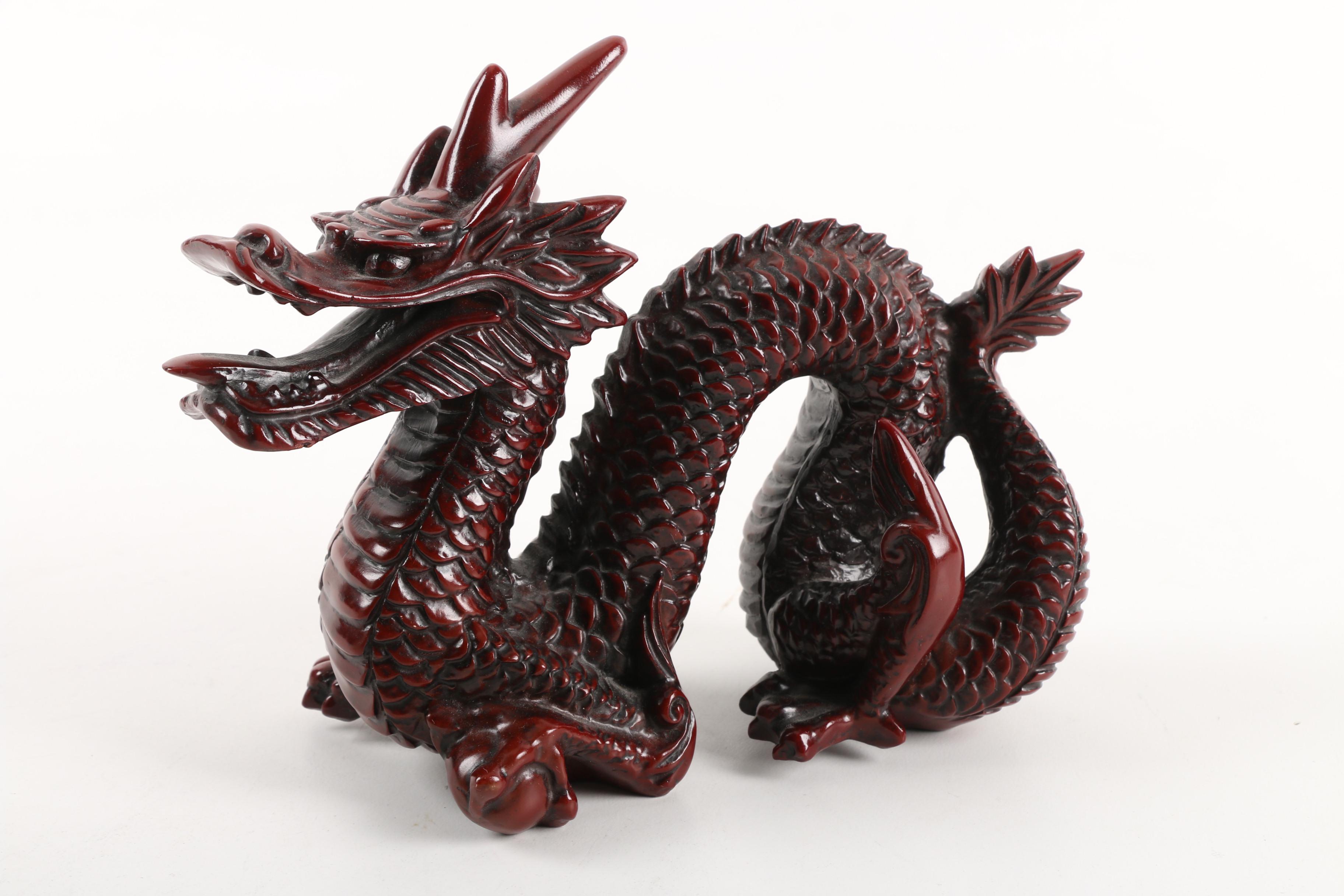 Chinese Dragon Figurines