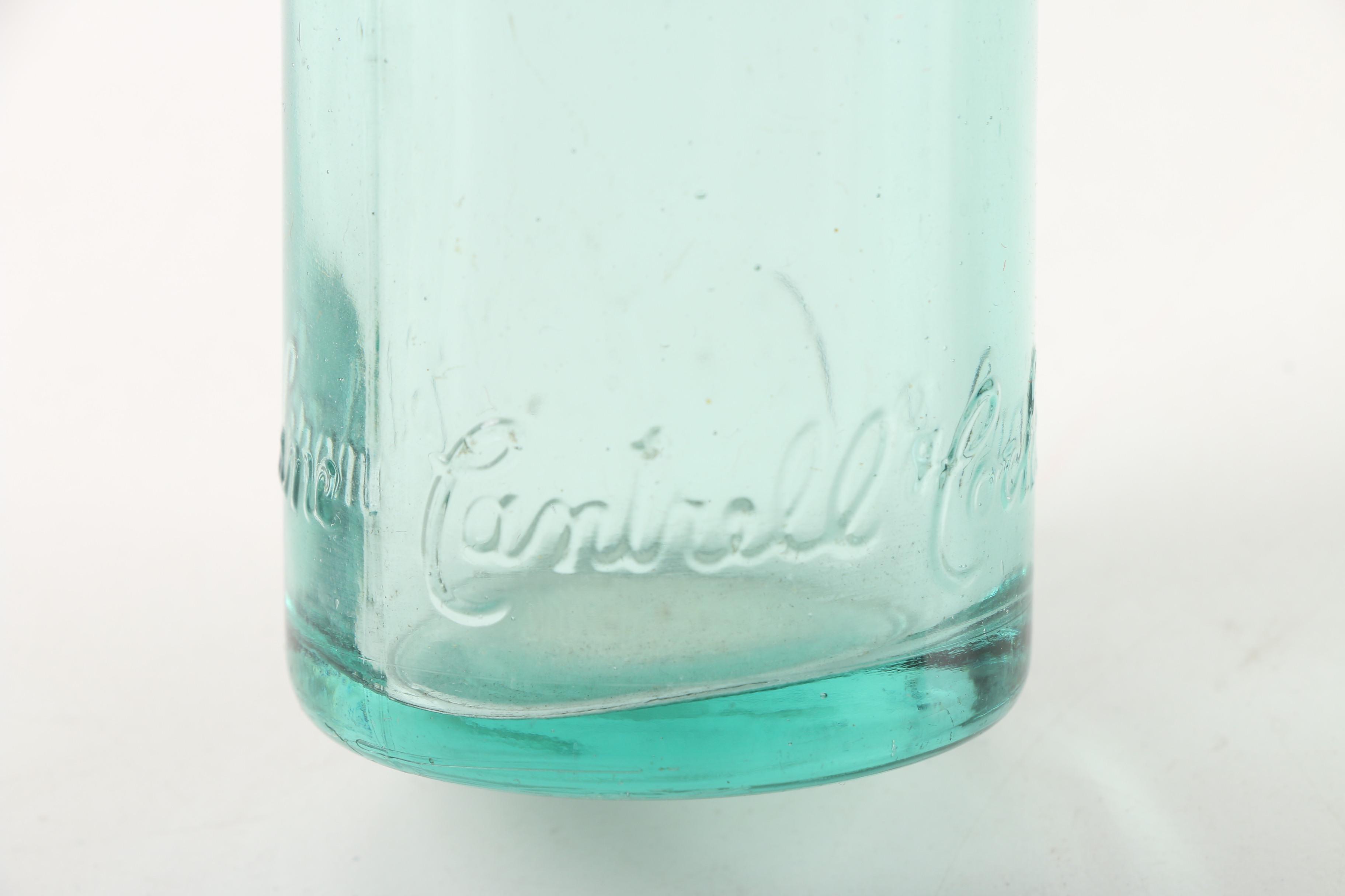 Antique Cochran & Co. and Cantrell Cochrane Glass Soda Bottles