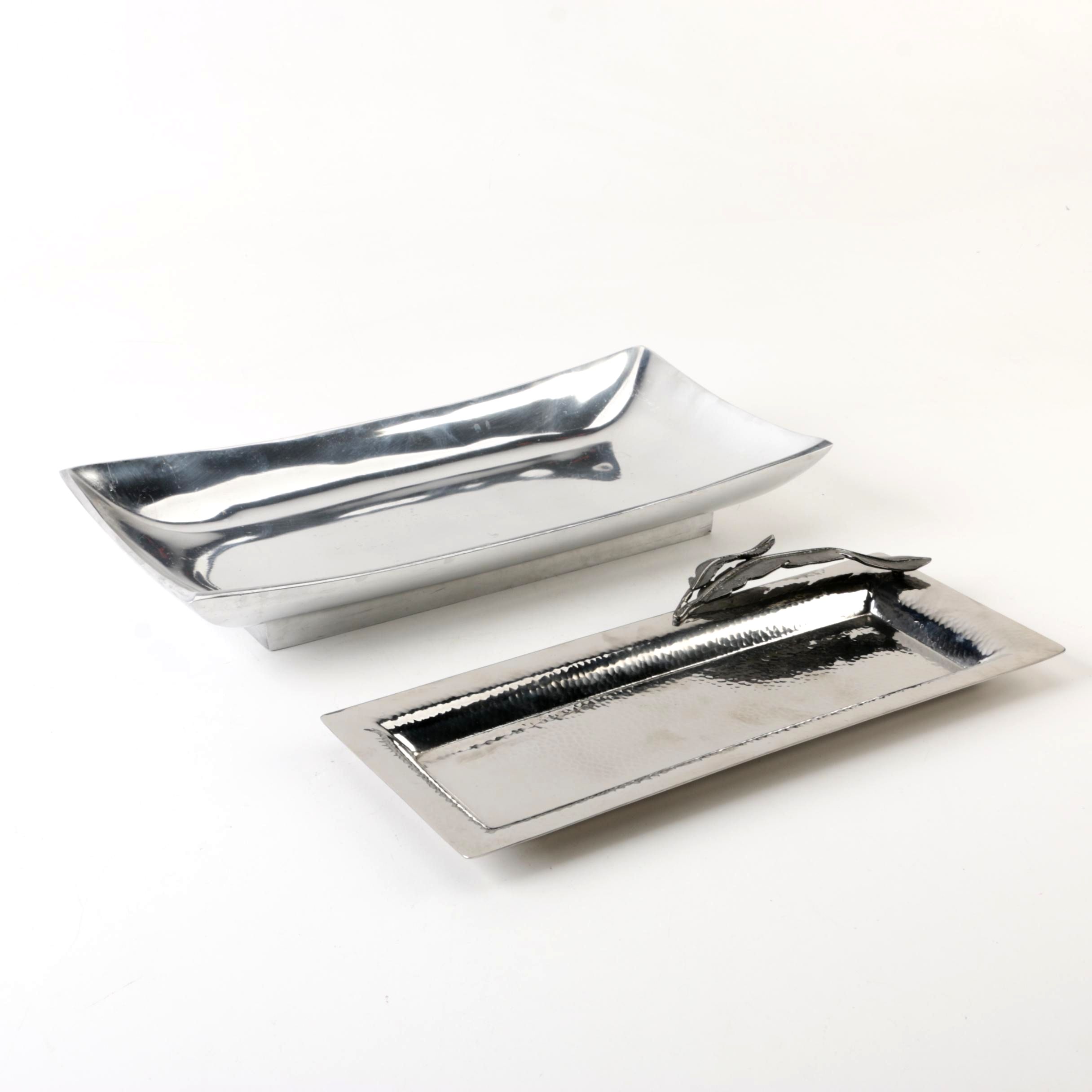 Michael Aram and Southern Living at Home Metal Serving Trays