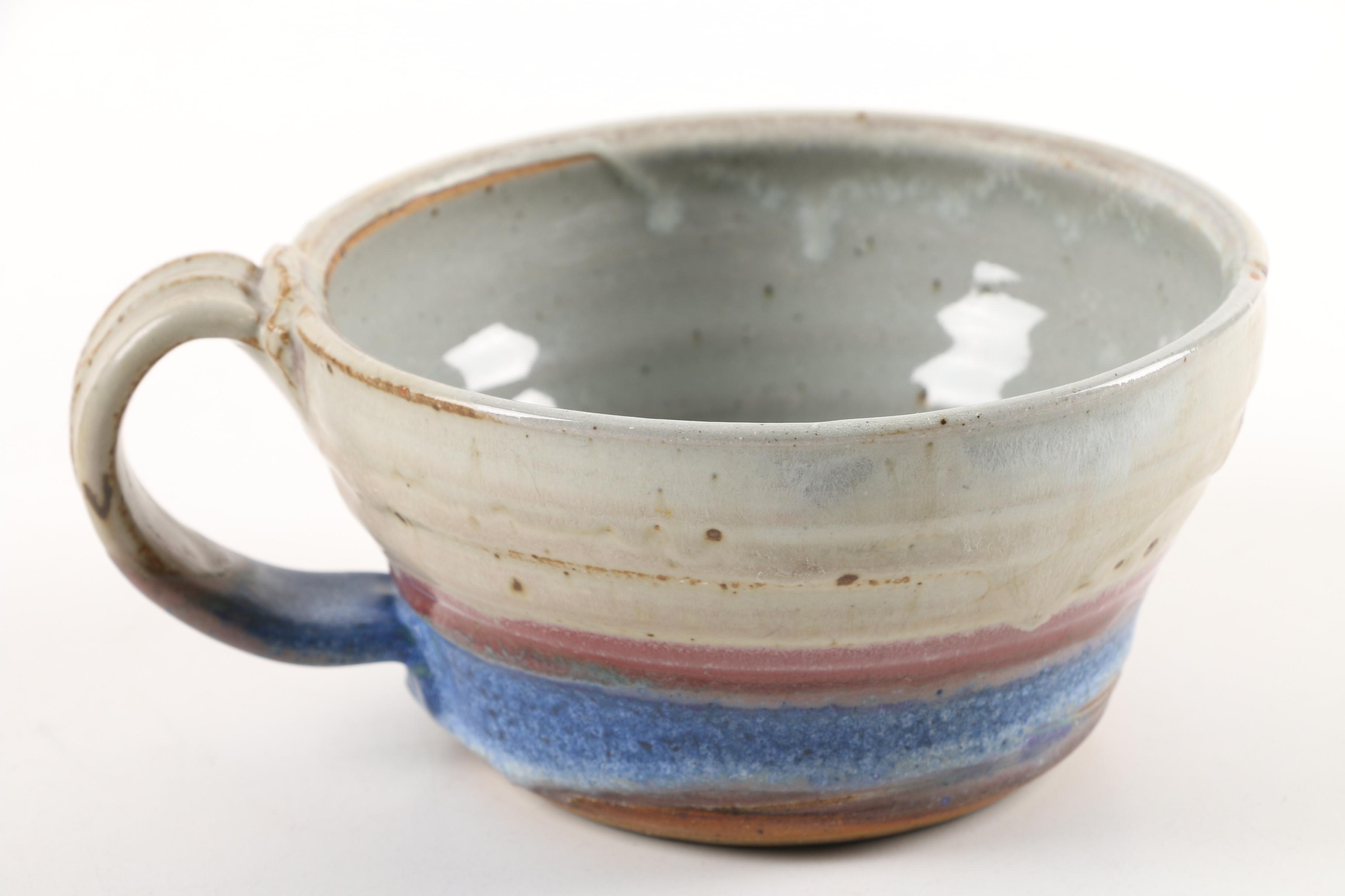 Wheel Thrown Stoneware Mugs and Bowls