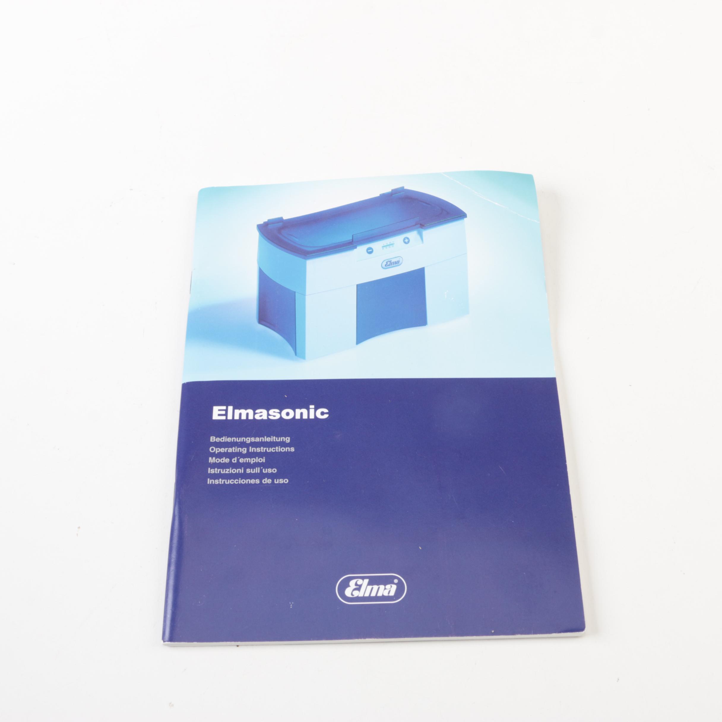 Elma "Elmasonic" Ultrasonic Jewelry Cleaning Unit