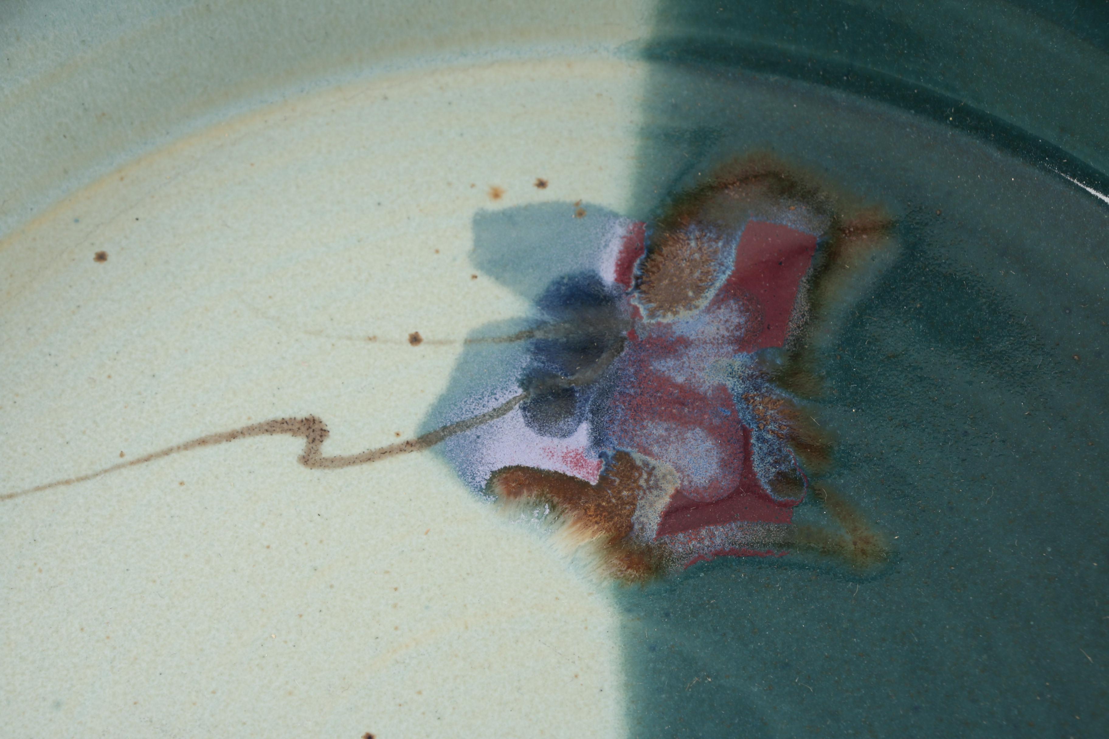 Vintage Kent Follette Signed Glazed Stoneware Bowls