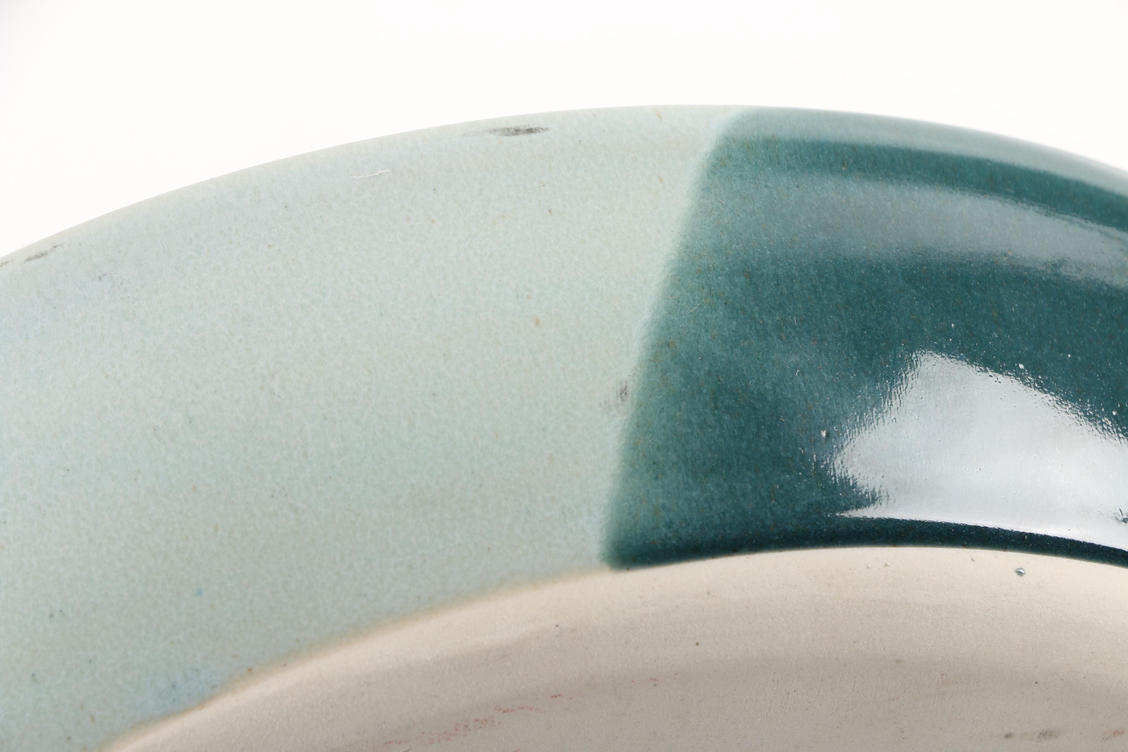 Vintage Kent Follette Signed Glazed Stoneware Bowls