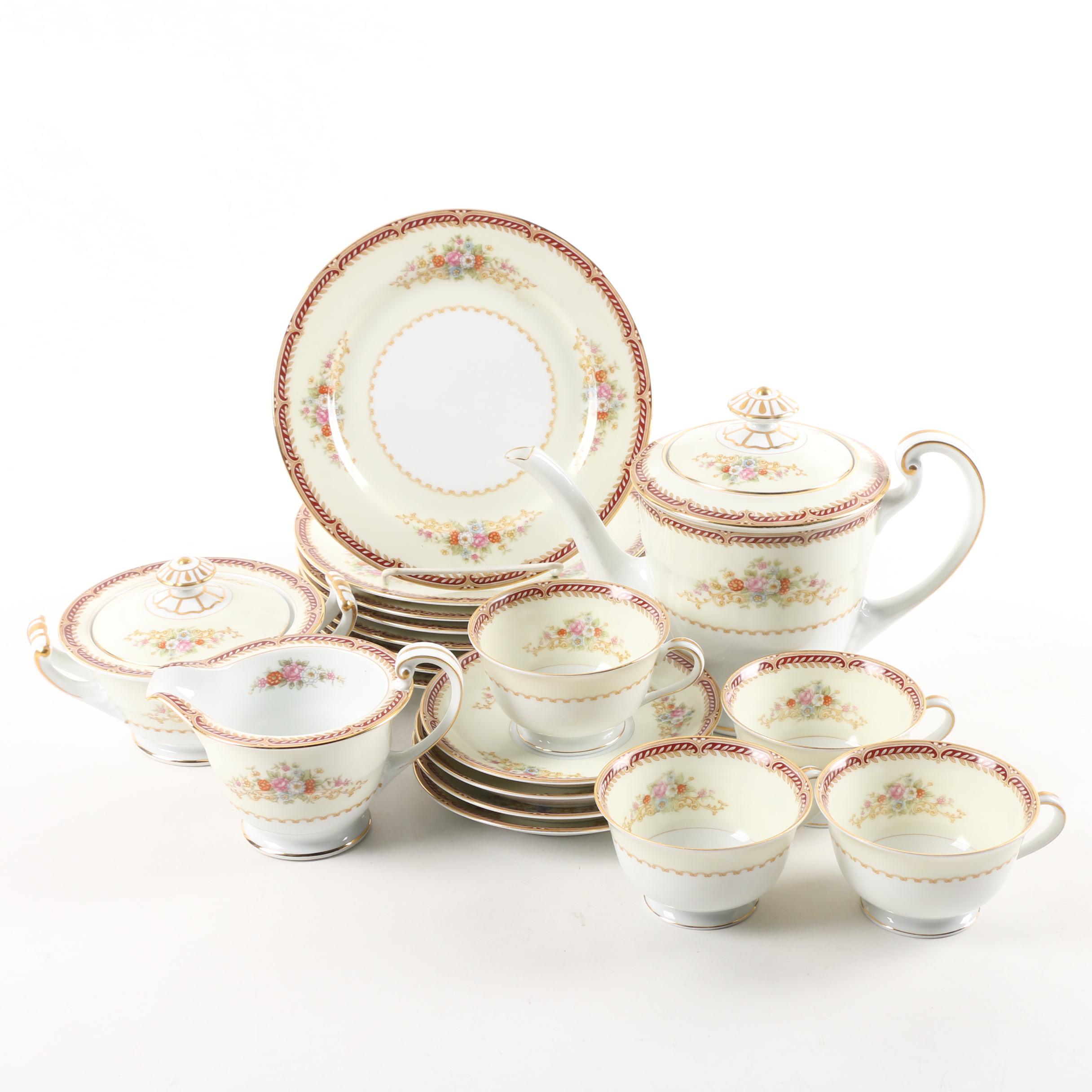Vintage Noritake Porcelain Tea Service