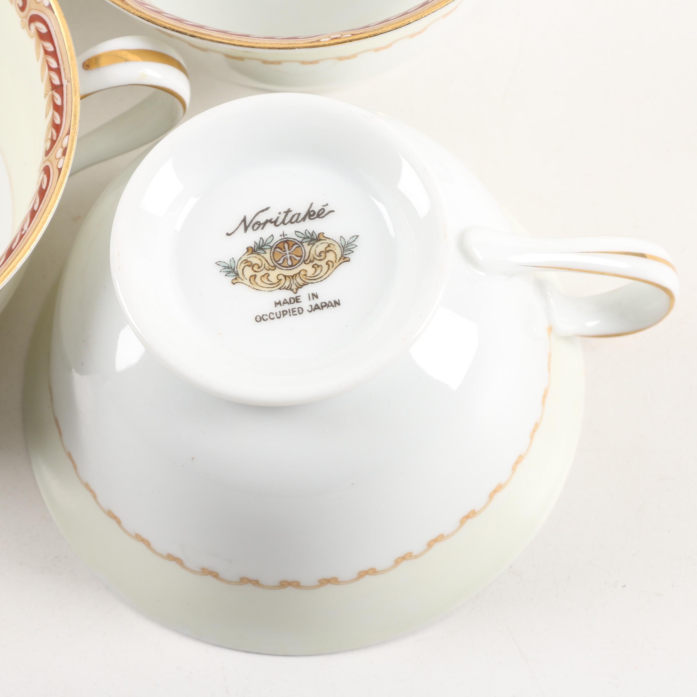 Vintage Noritake Porcelain Tea Service