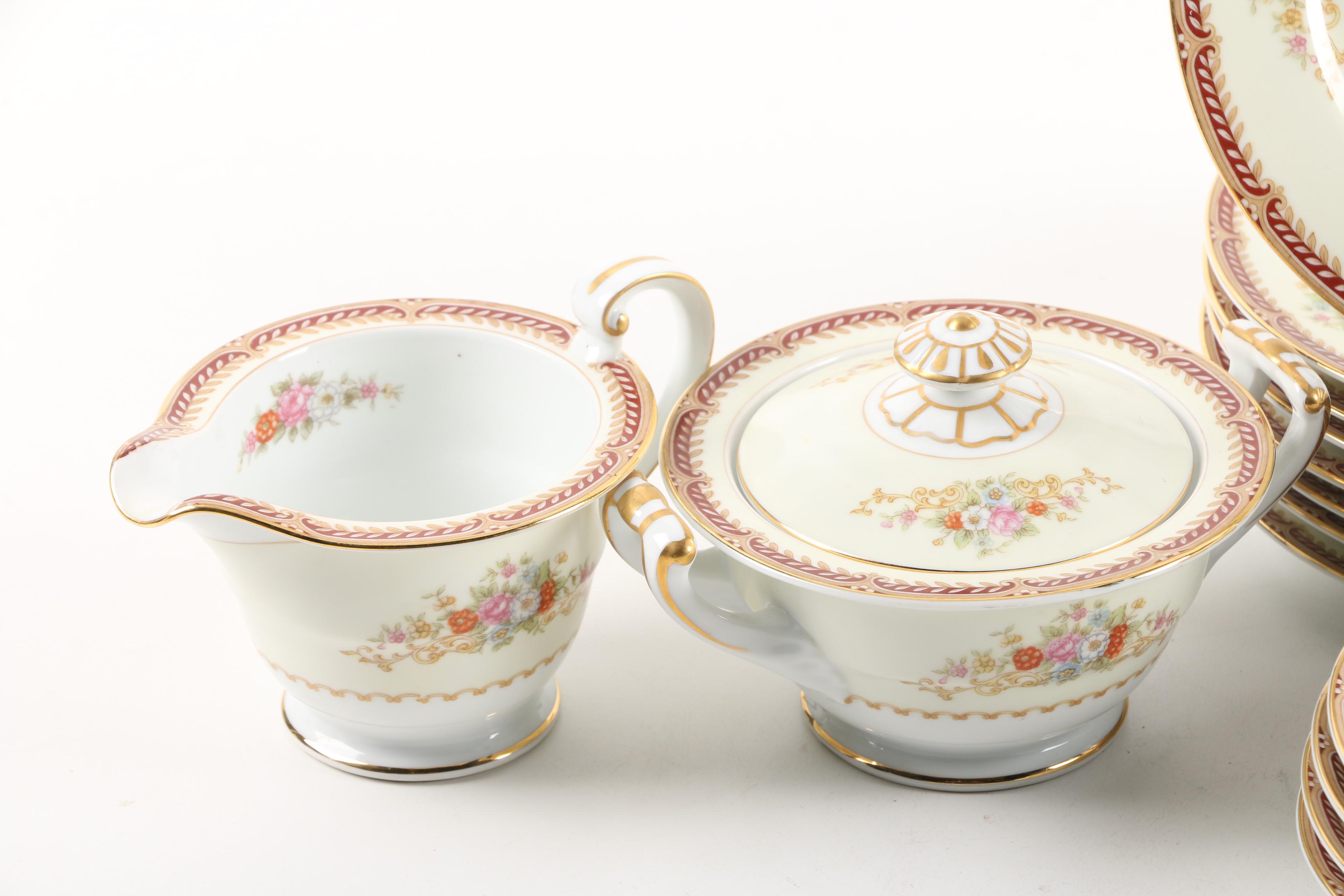 Vintage Noritake Porcelain Tea Service