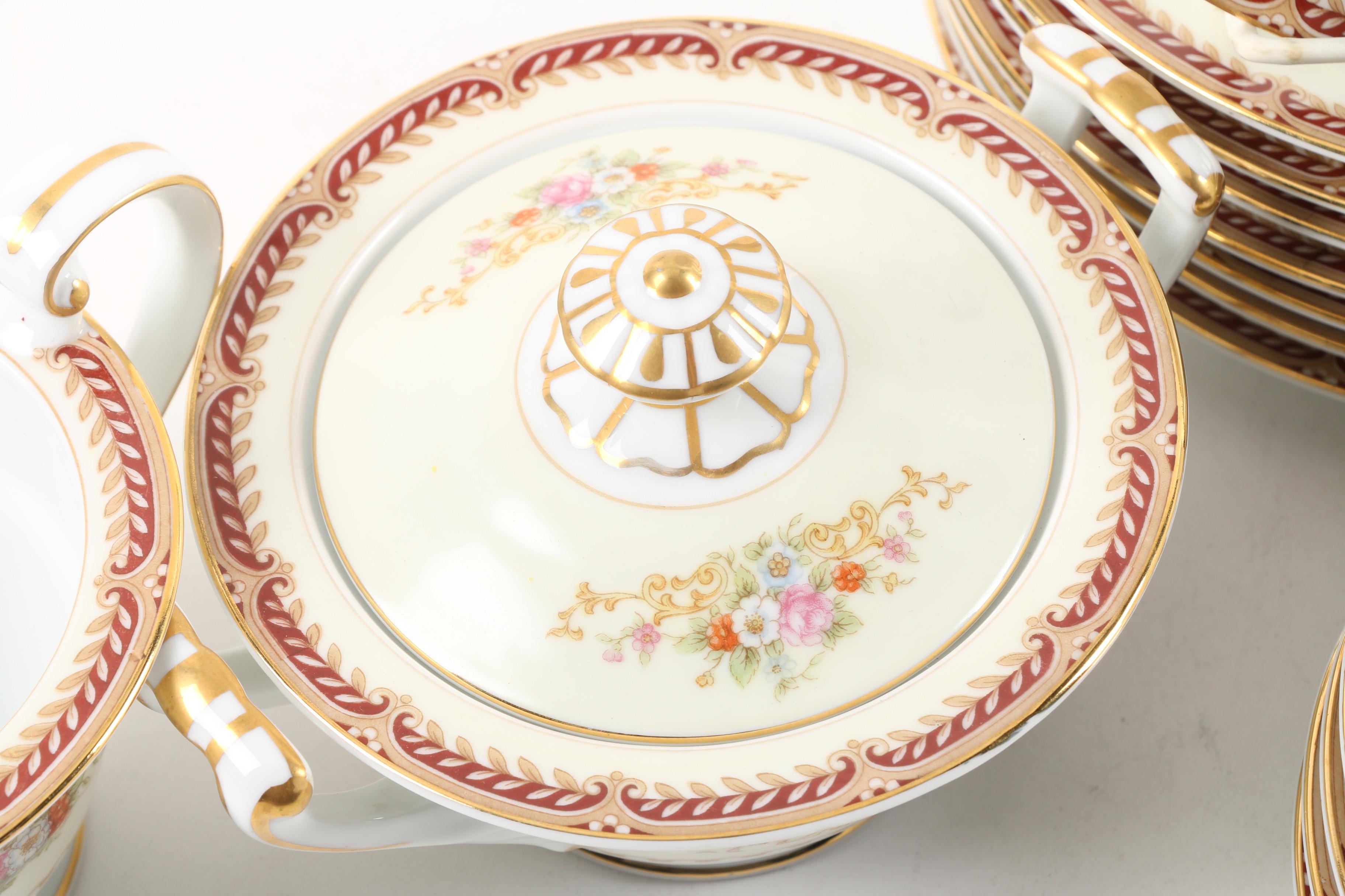 Vintage Noritake Porcelain Tea Service