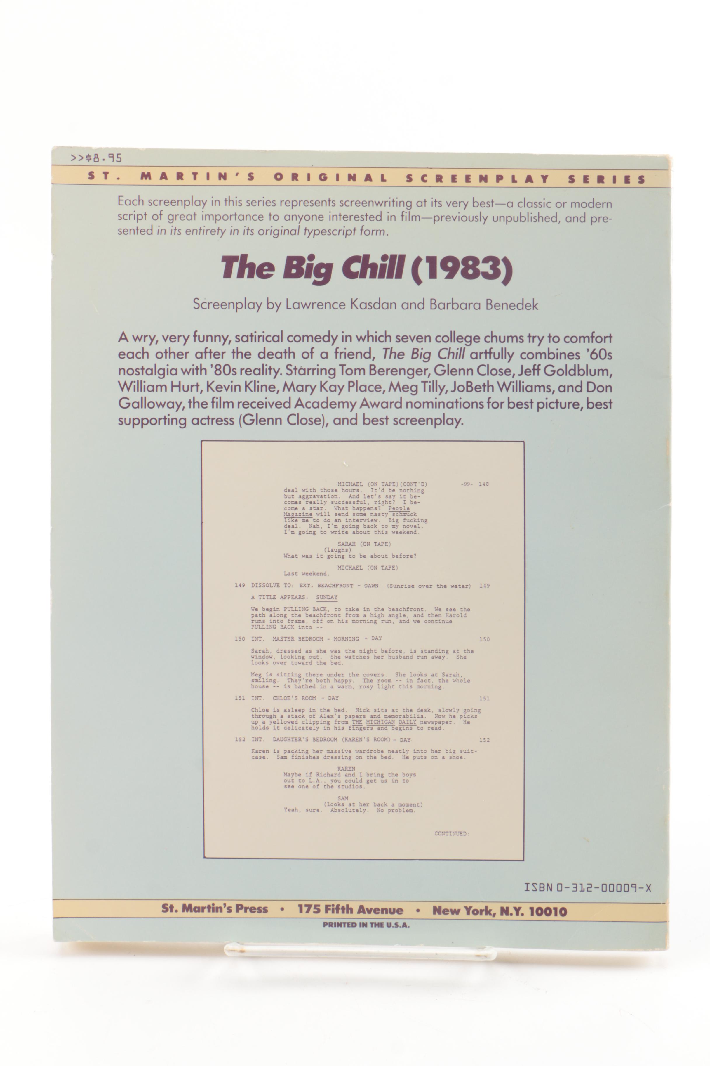First Edition "The Big Chill" Script