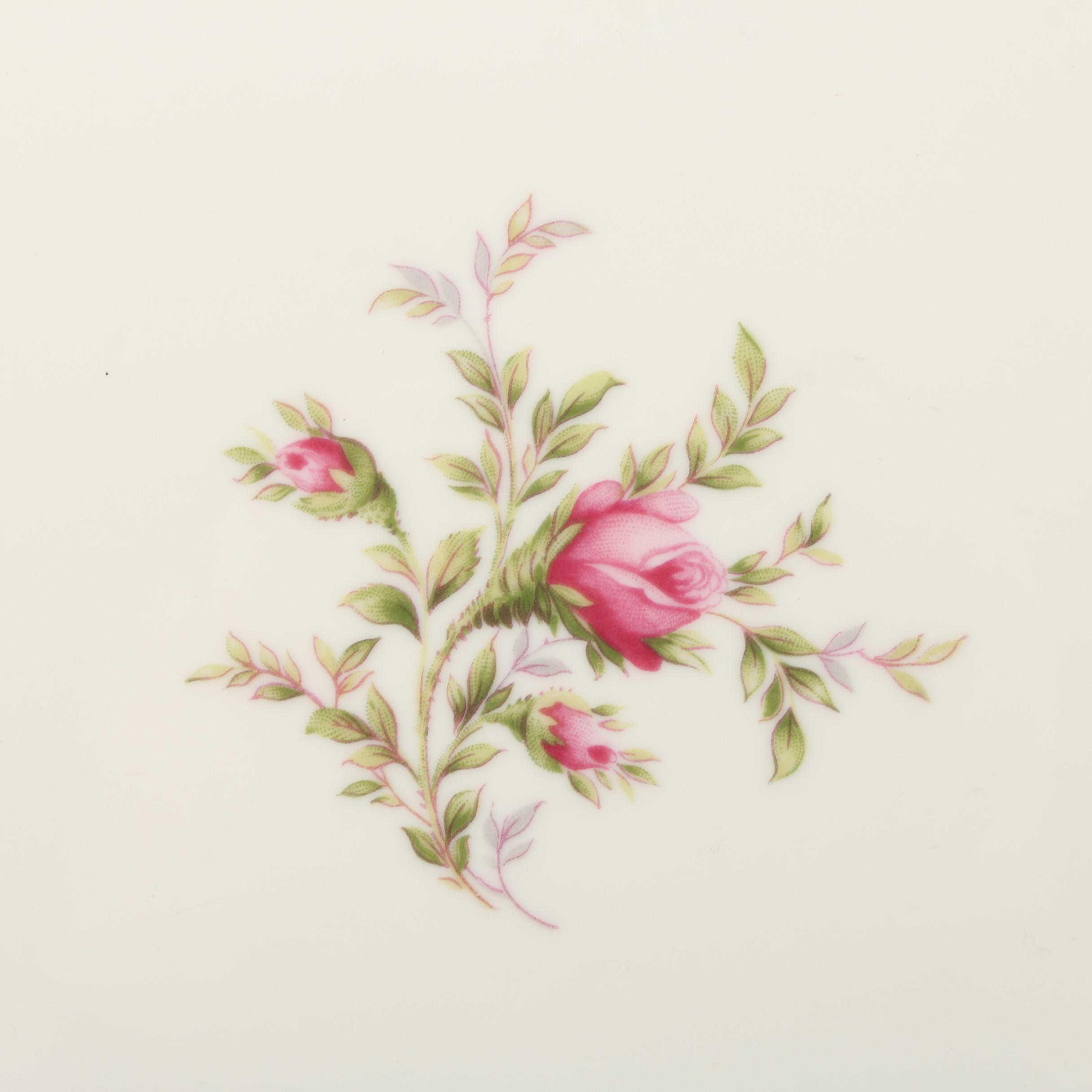 Rosenthal "Sanssouci Rose Ivory" Oval Serving Platter