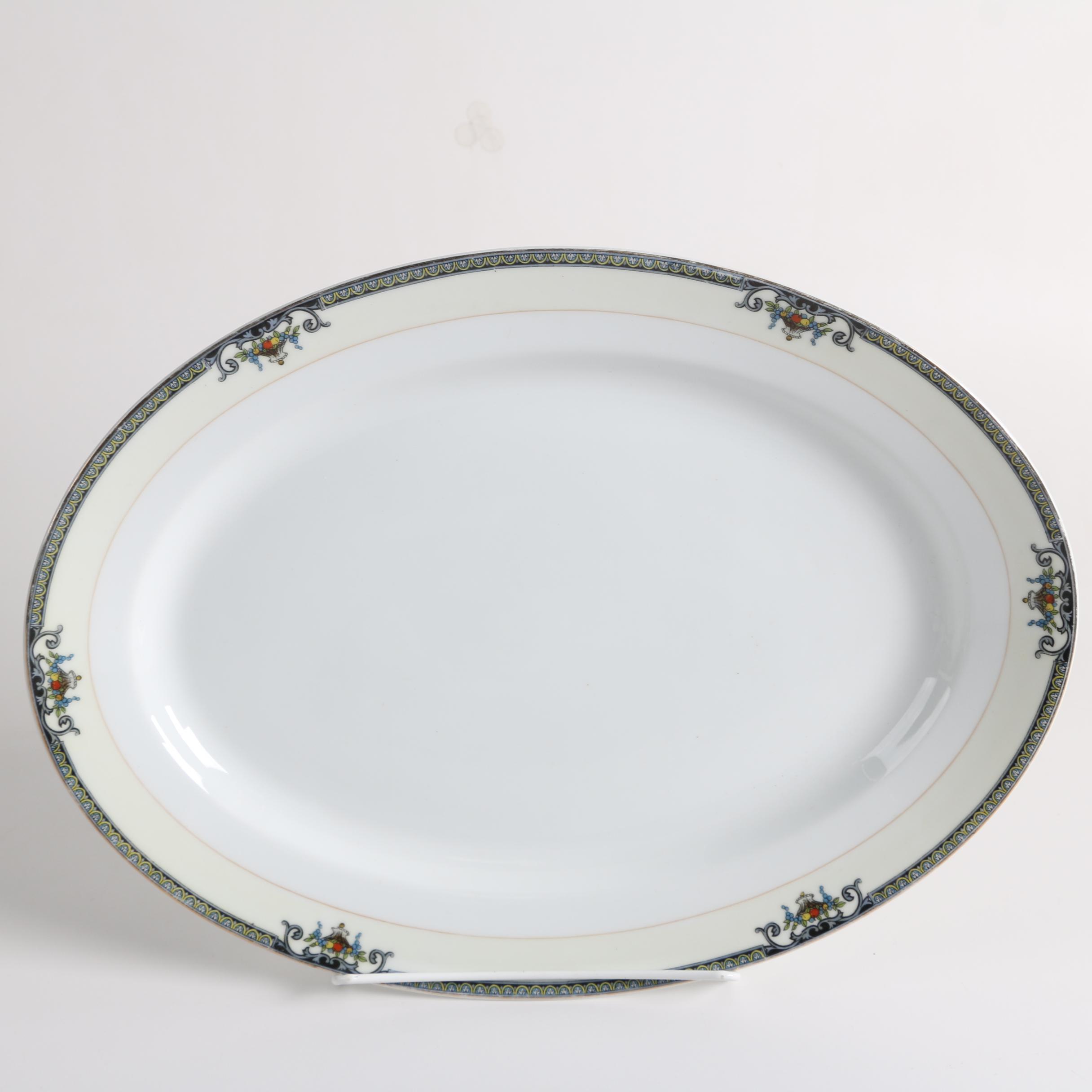 Japanese Porcelain Serveware Featuring Noritake "Shantung"