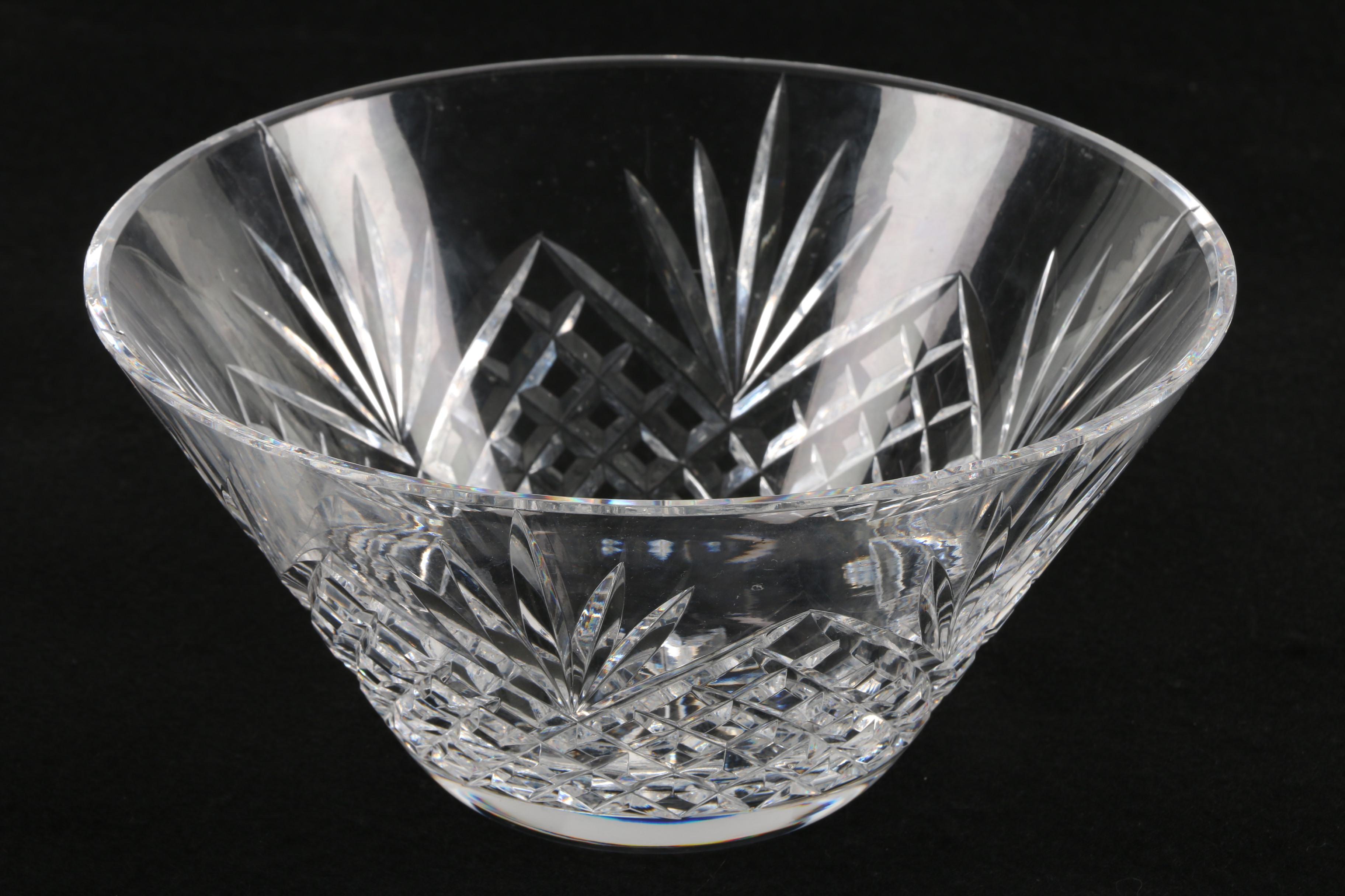 Crystal Serving Bowls Featuring Waterford Crystal