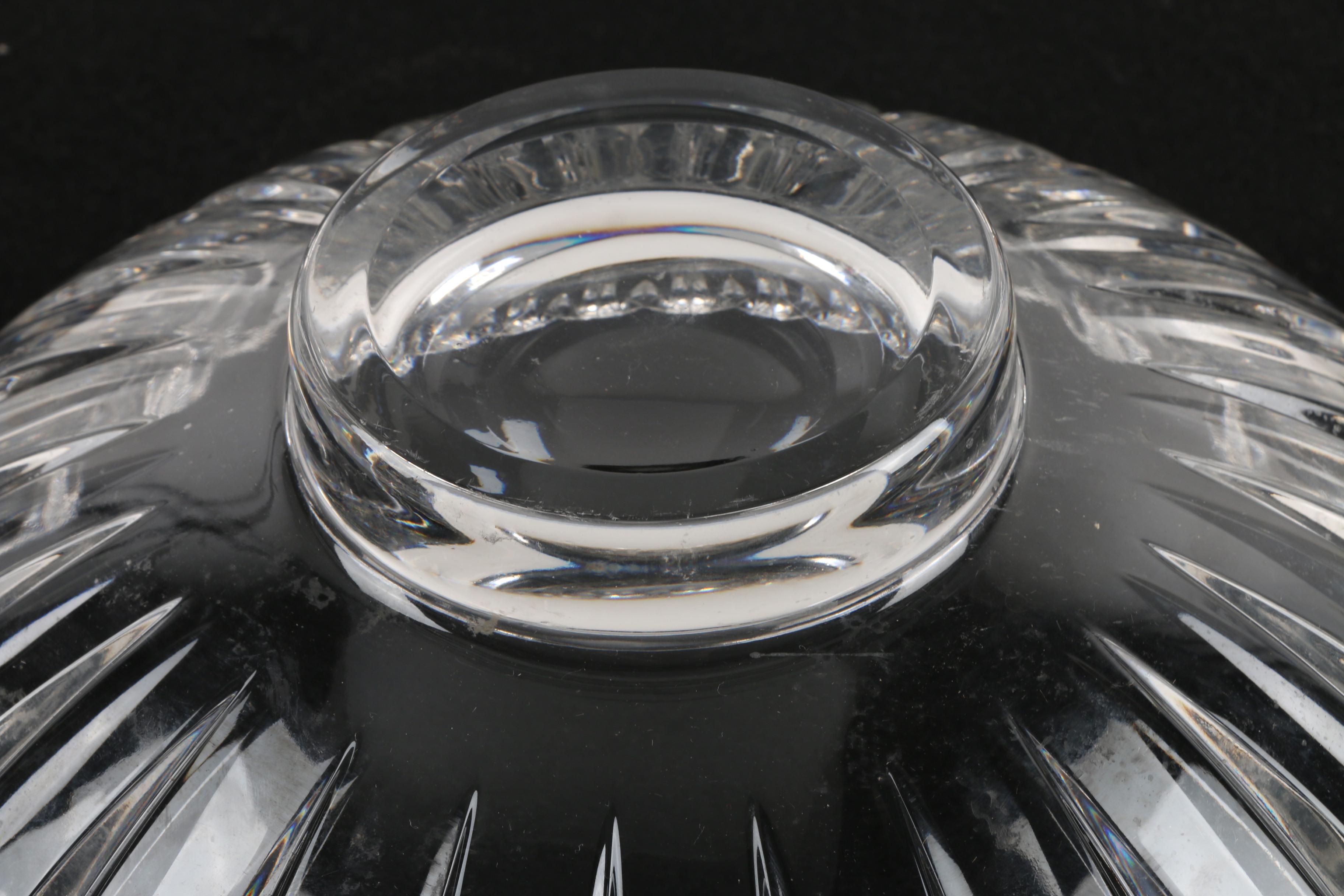 Crystal Serving Bowls Featuring Waterford Crystal
