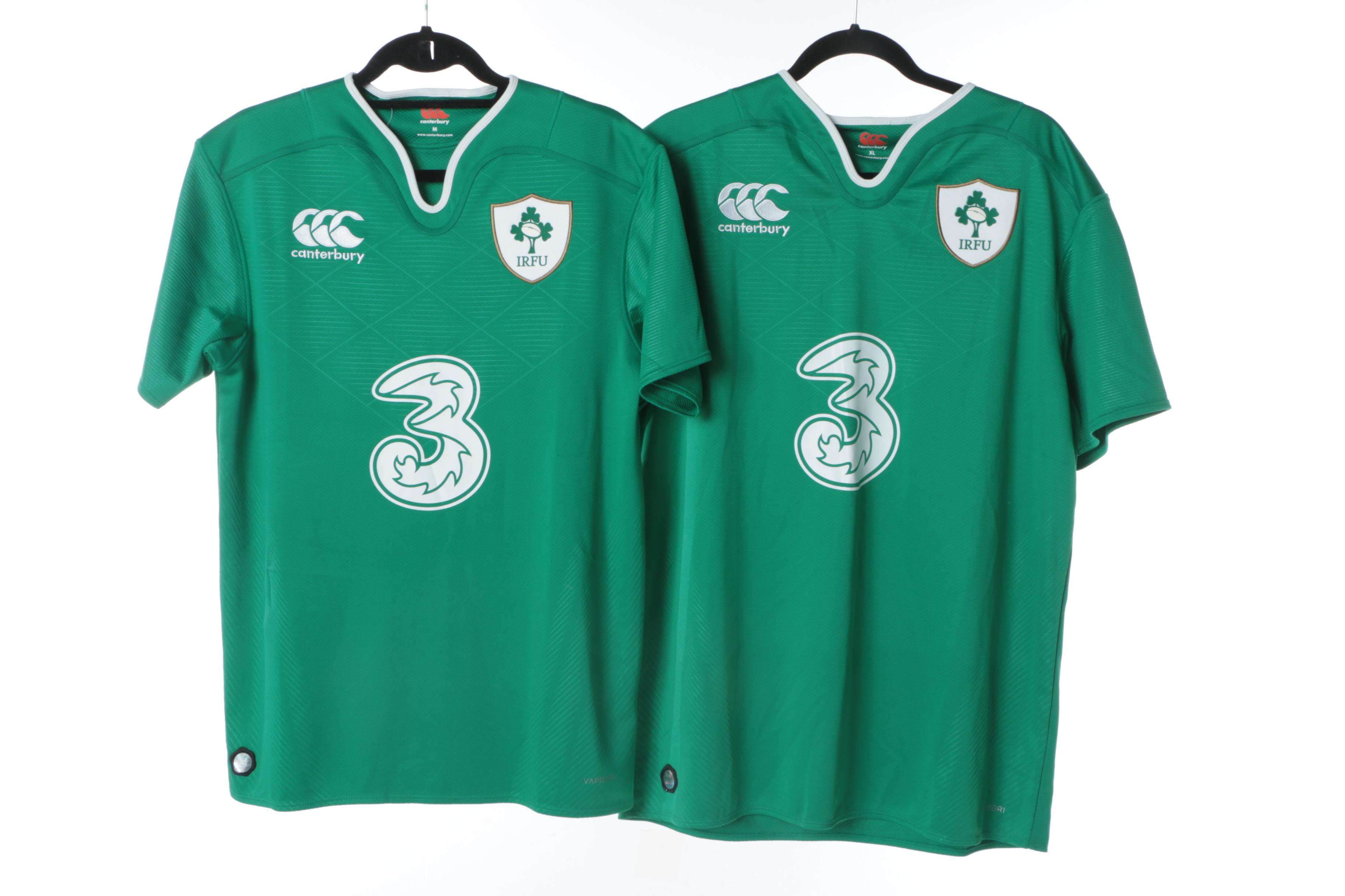 Men's Nike Chelsea and Canterbury IRFU Football Jerseys and Towel