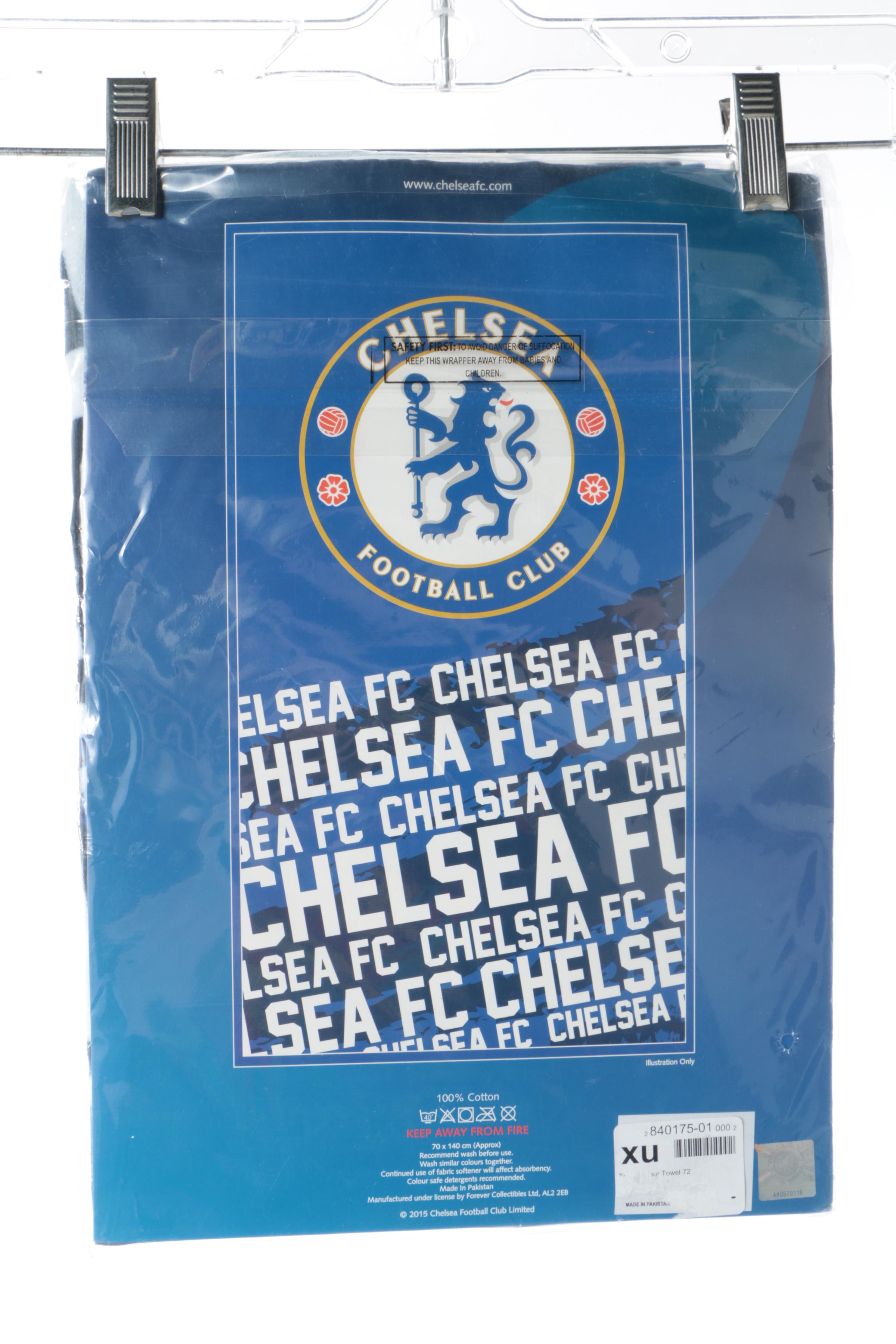 Men's Nike Chelsea and Canterbury IRFU Football Jerseys and Towel