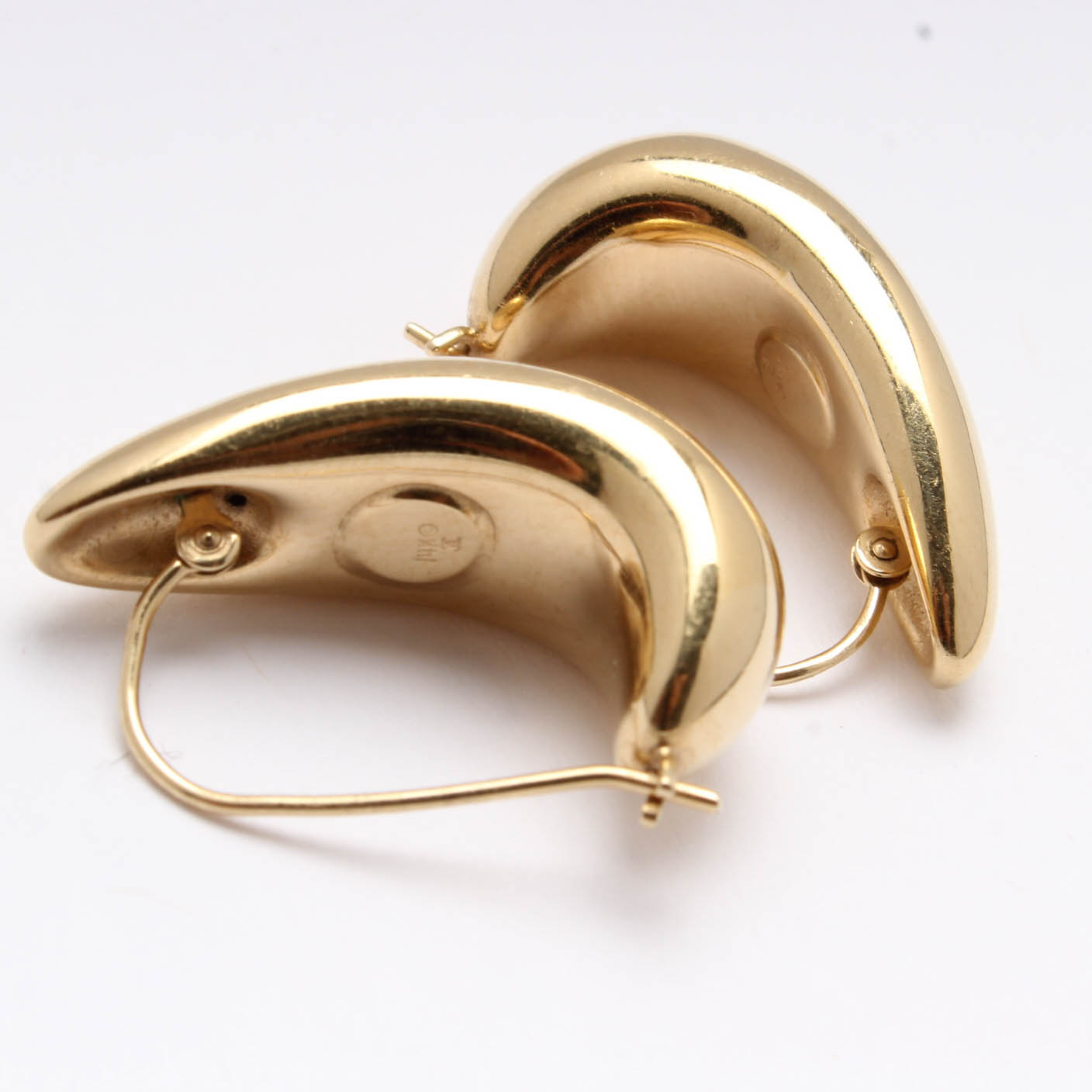 14K Yellow Gold Earrings