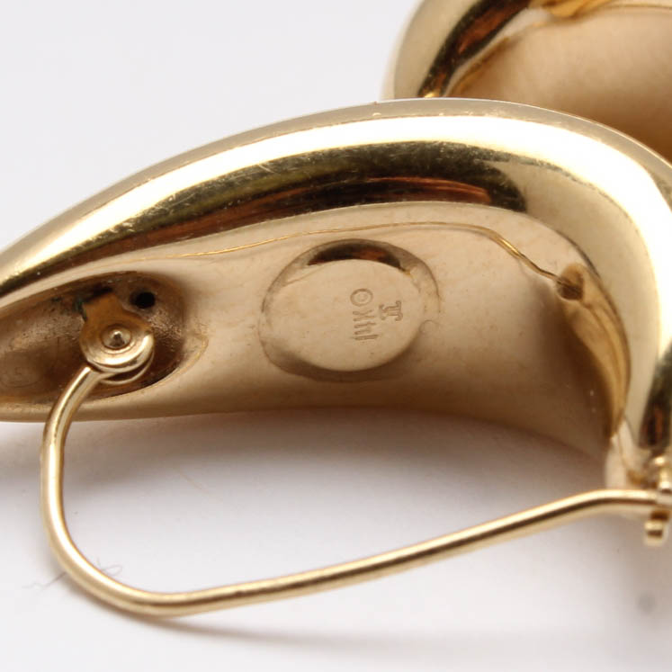 14K Yellow Gold Earrings