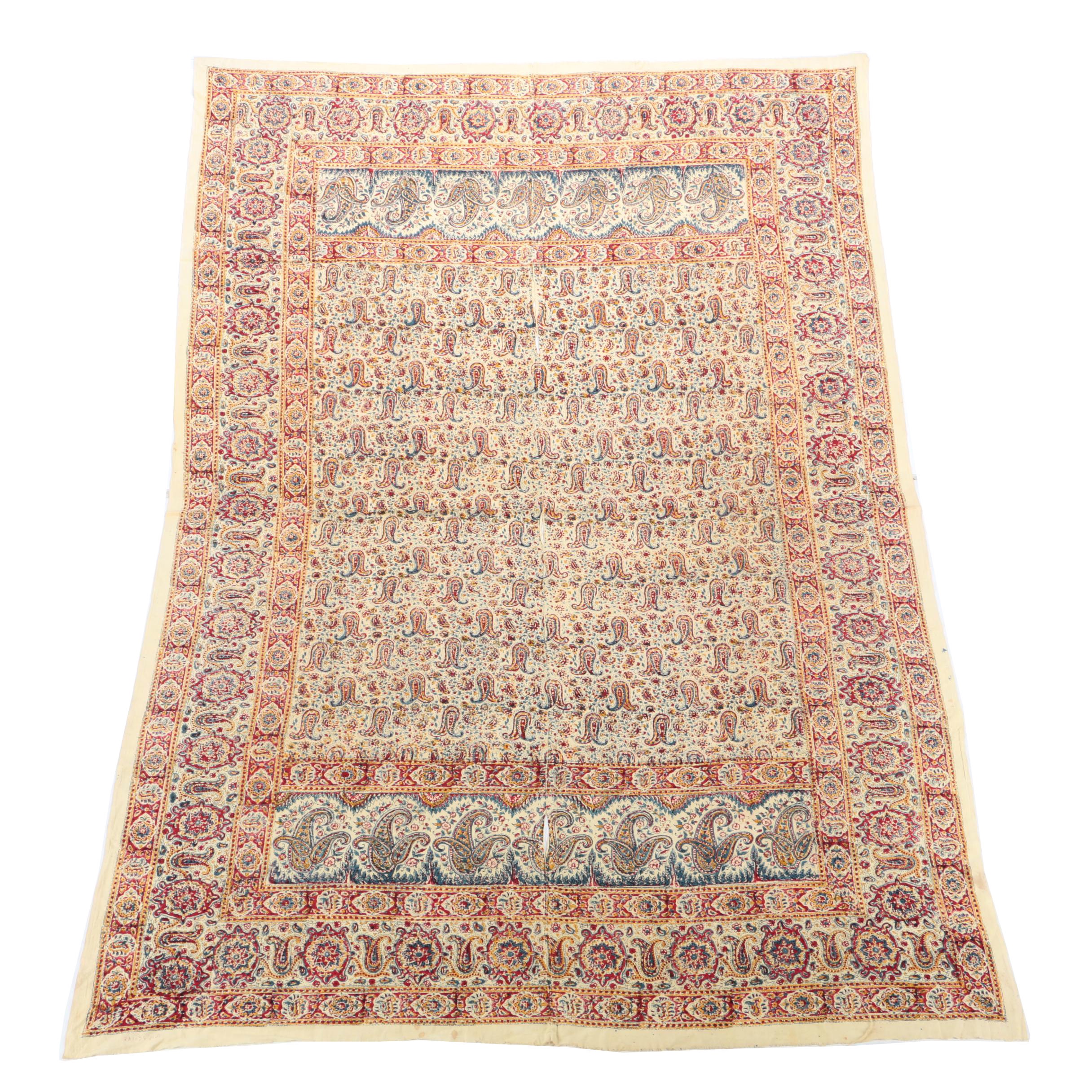 Printed Indian Paisley Tablecloth