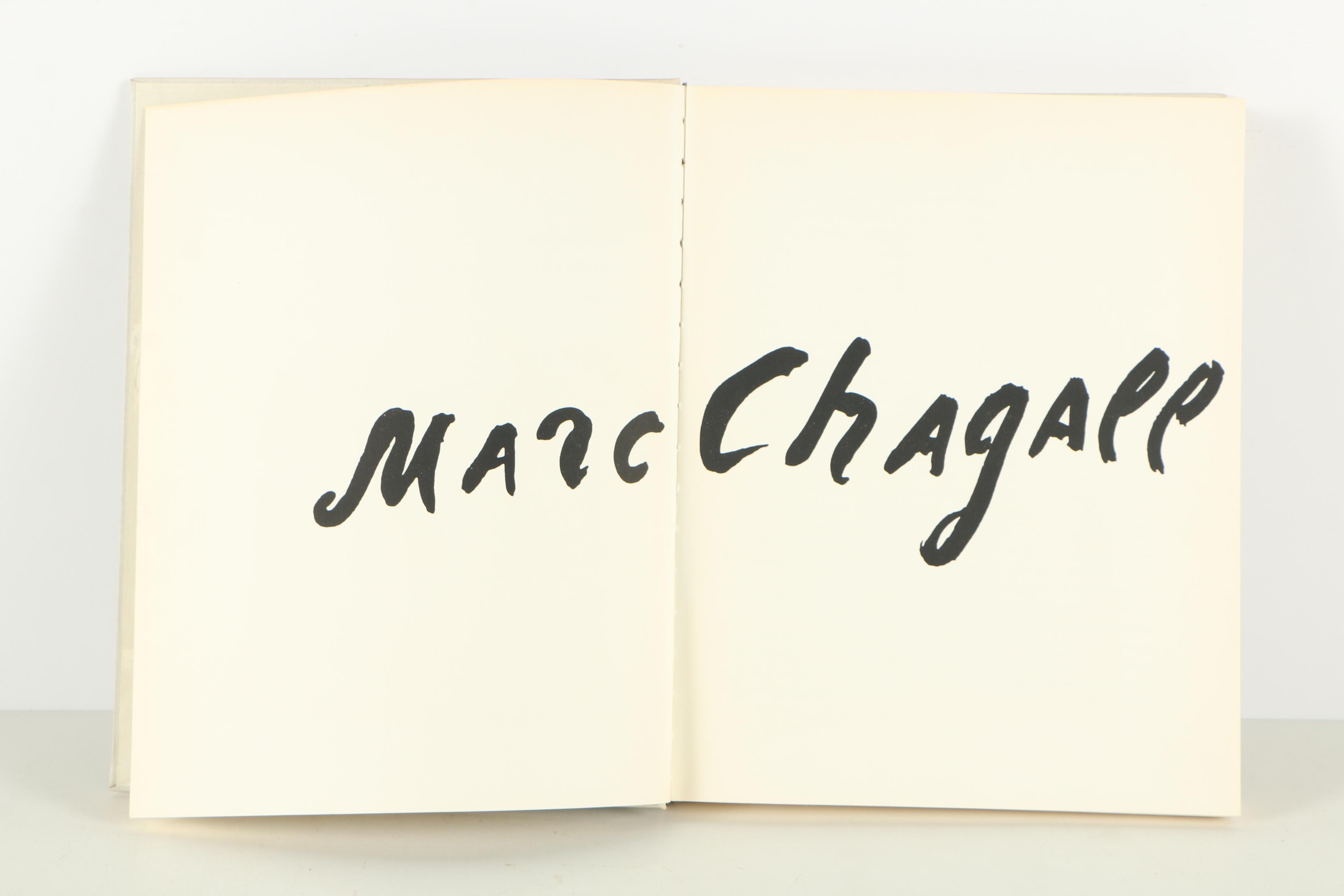 1957 Marc Chagall "Marc Chagall: Das Graphische Werk"