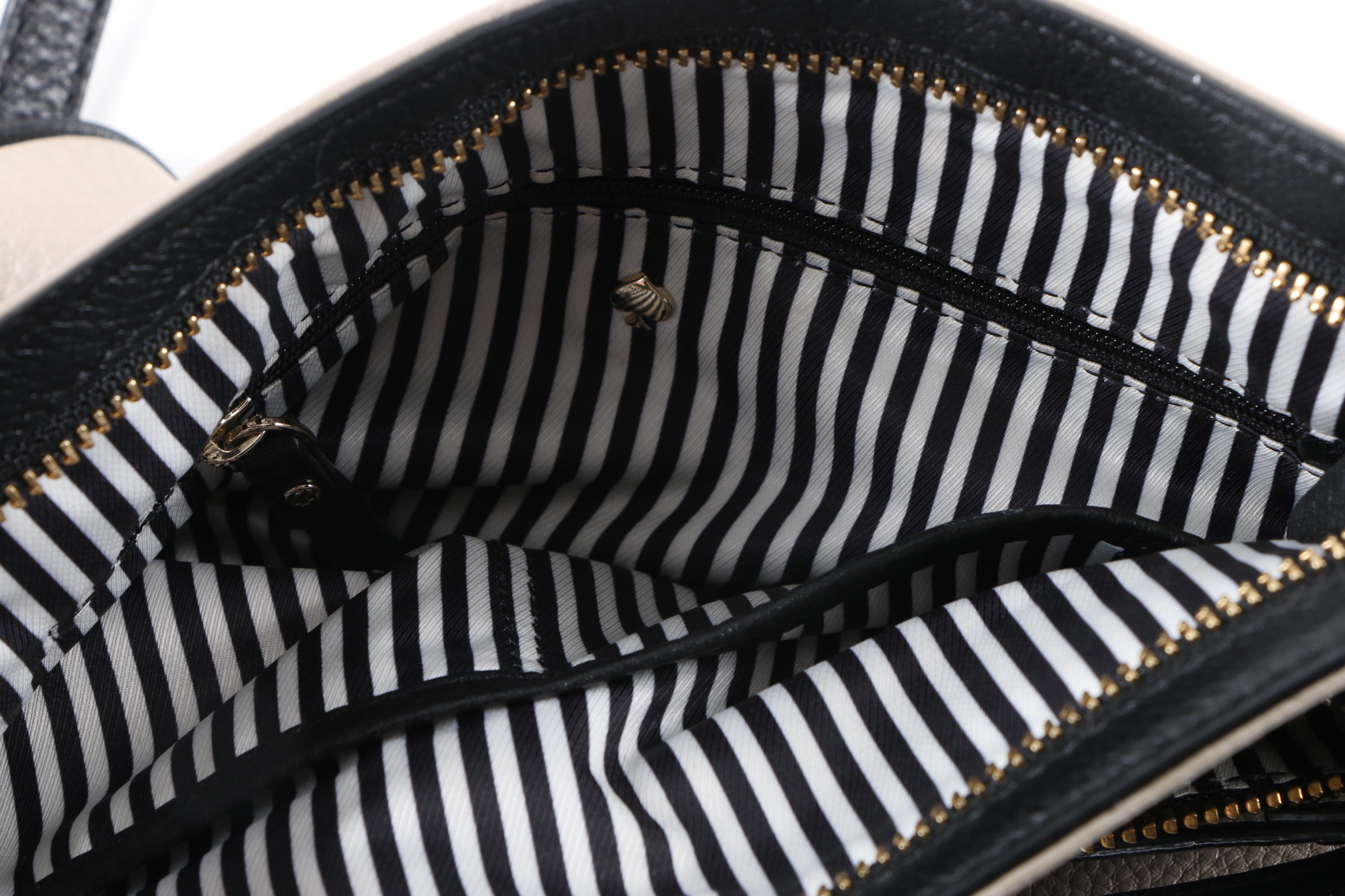 Kate Spade New York Cobble Hill Ellen Taupe Leather Crossbody Bag