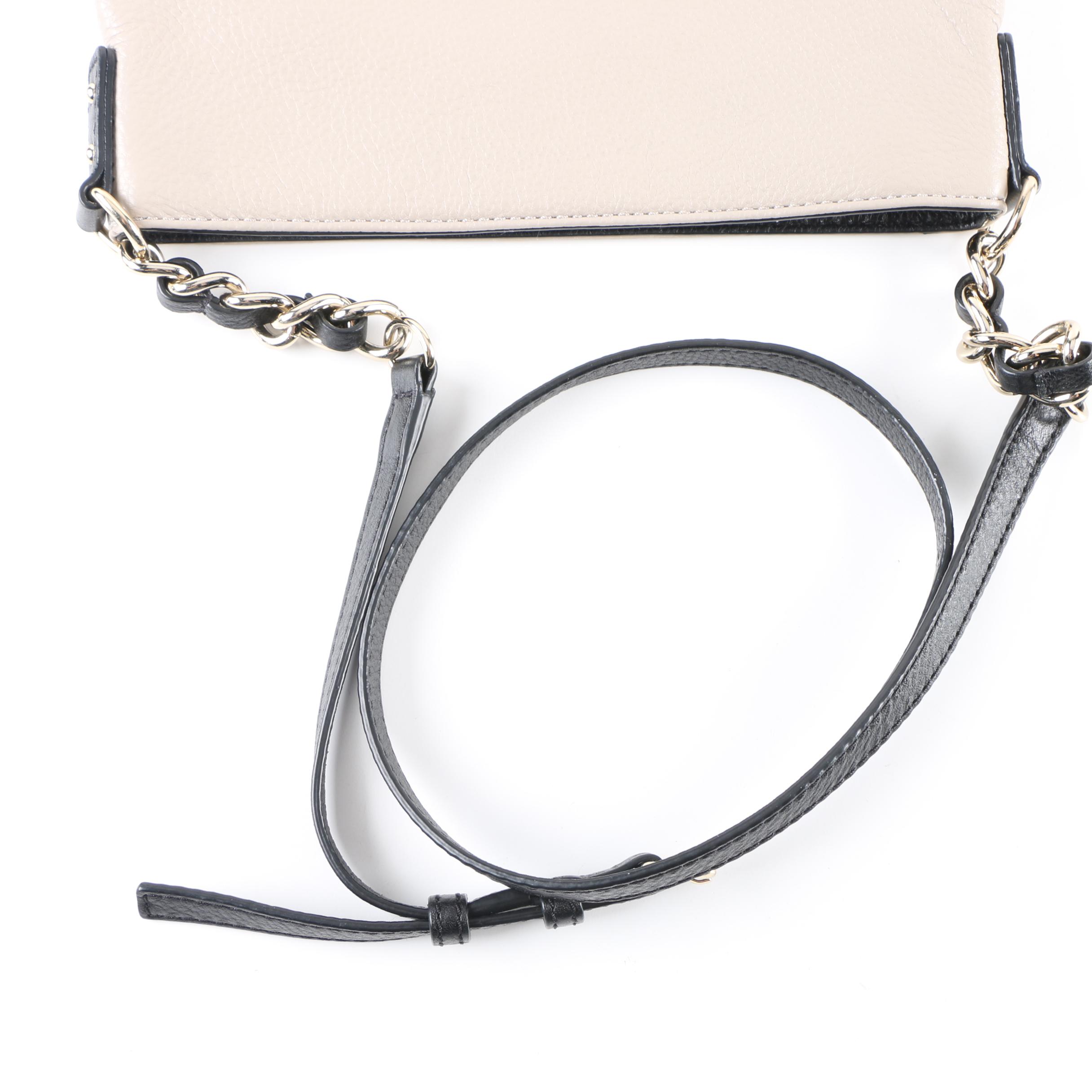 Kate Spade New York Cobble Hill Ellen Taupe Leather Crossbody Bag