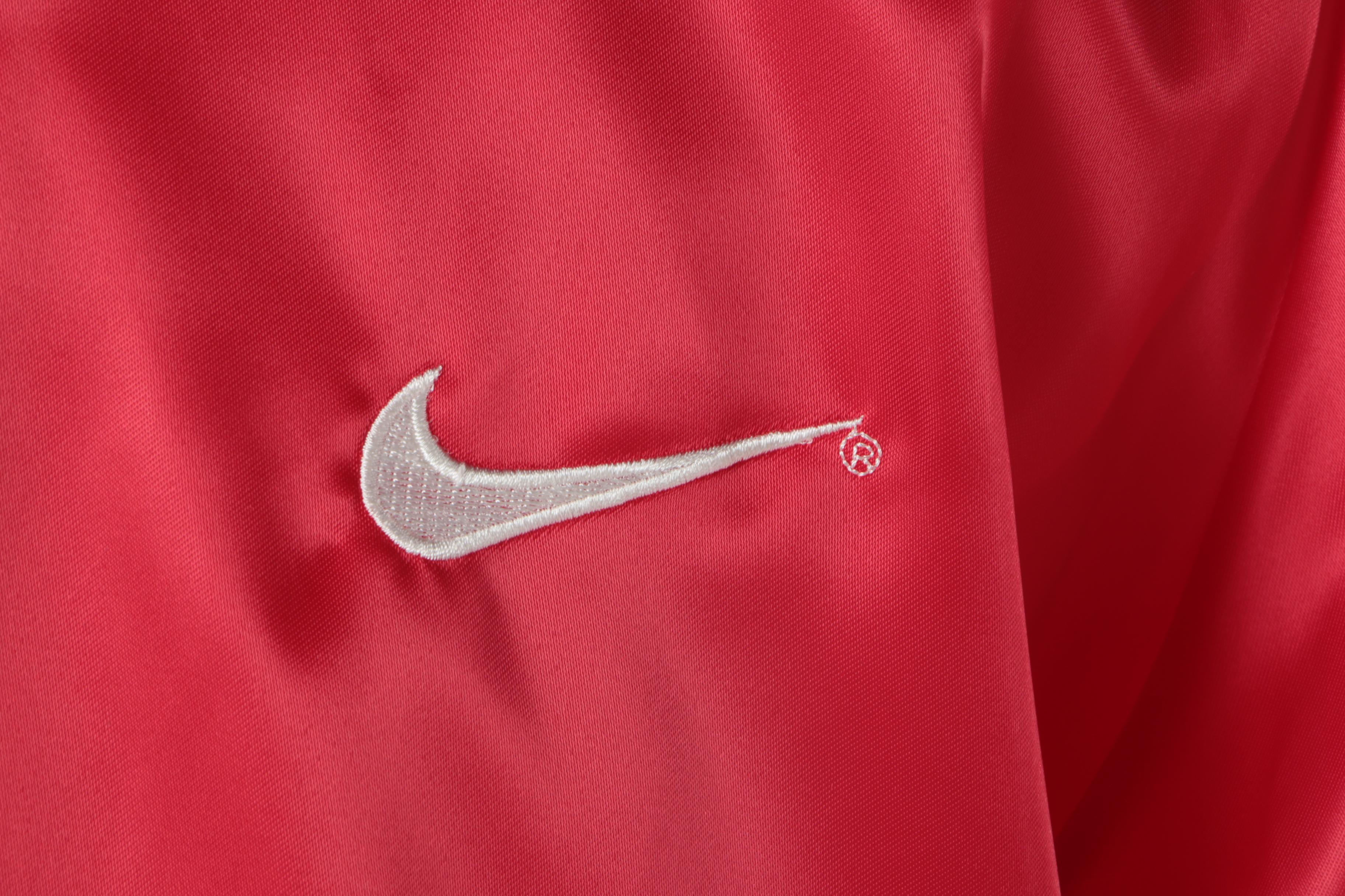 Men's Nike Red Sateen Jacket