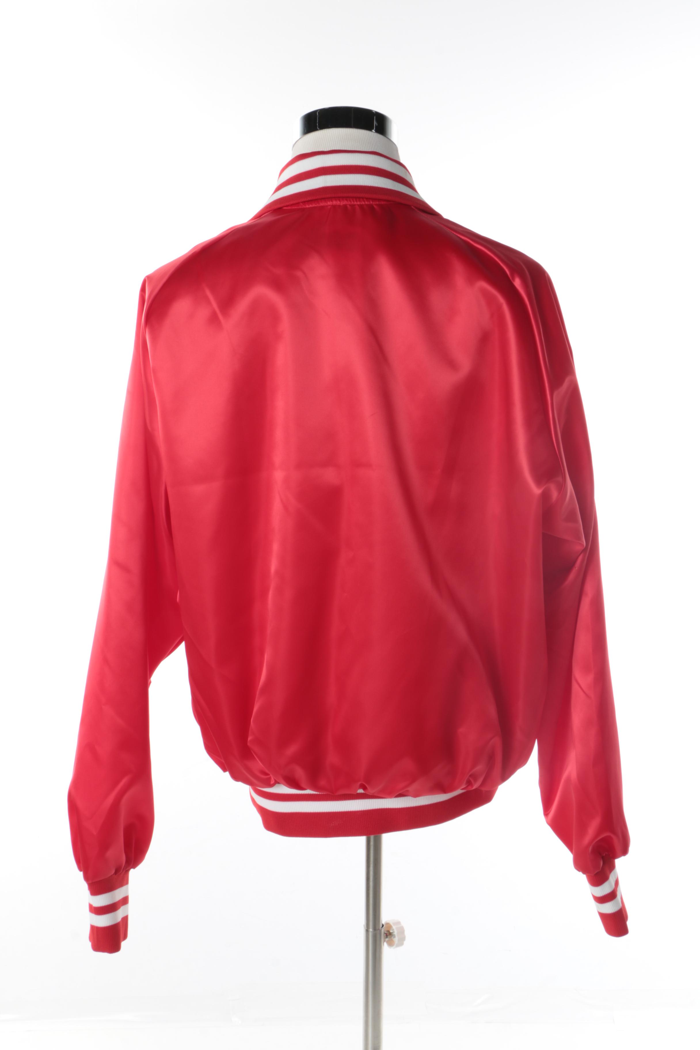 Men's Nike Red Sateen Jacket
