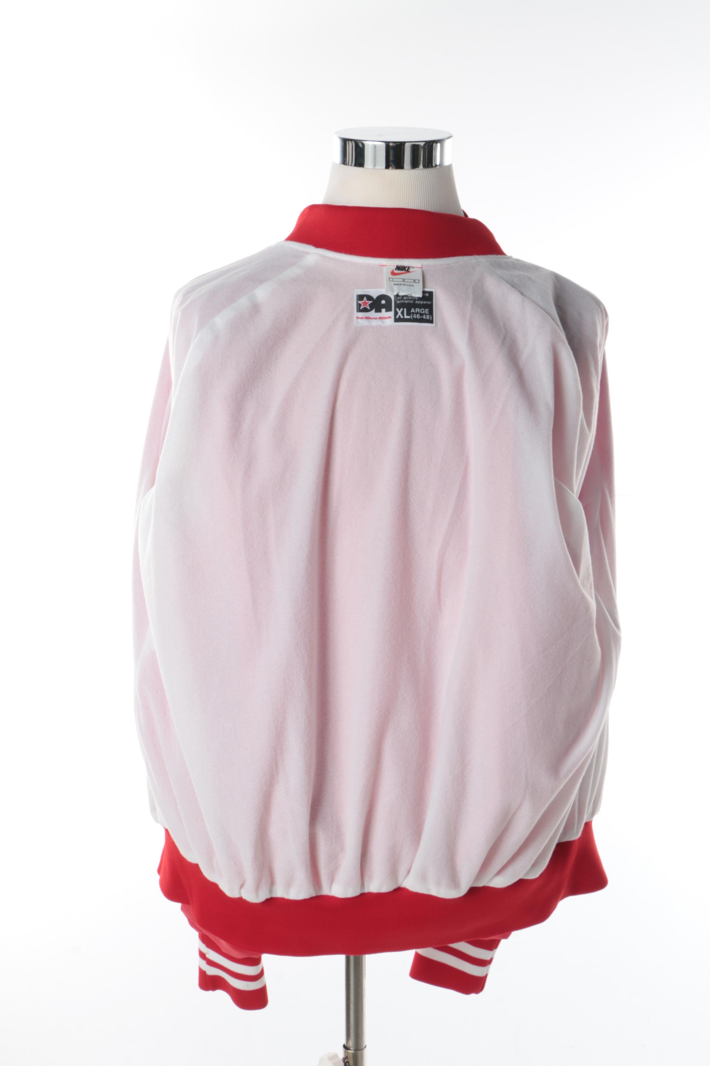 Men's Nike Red Sateen Jacket