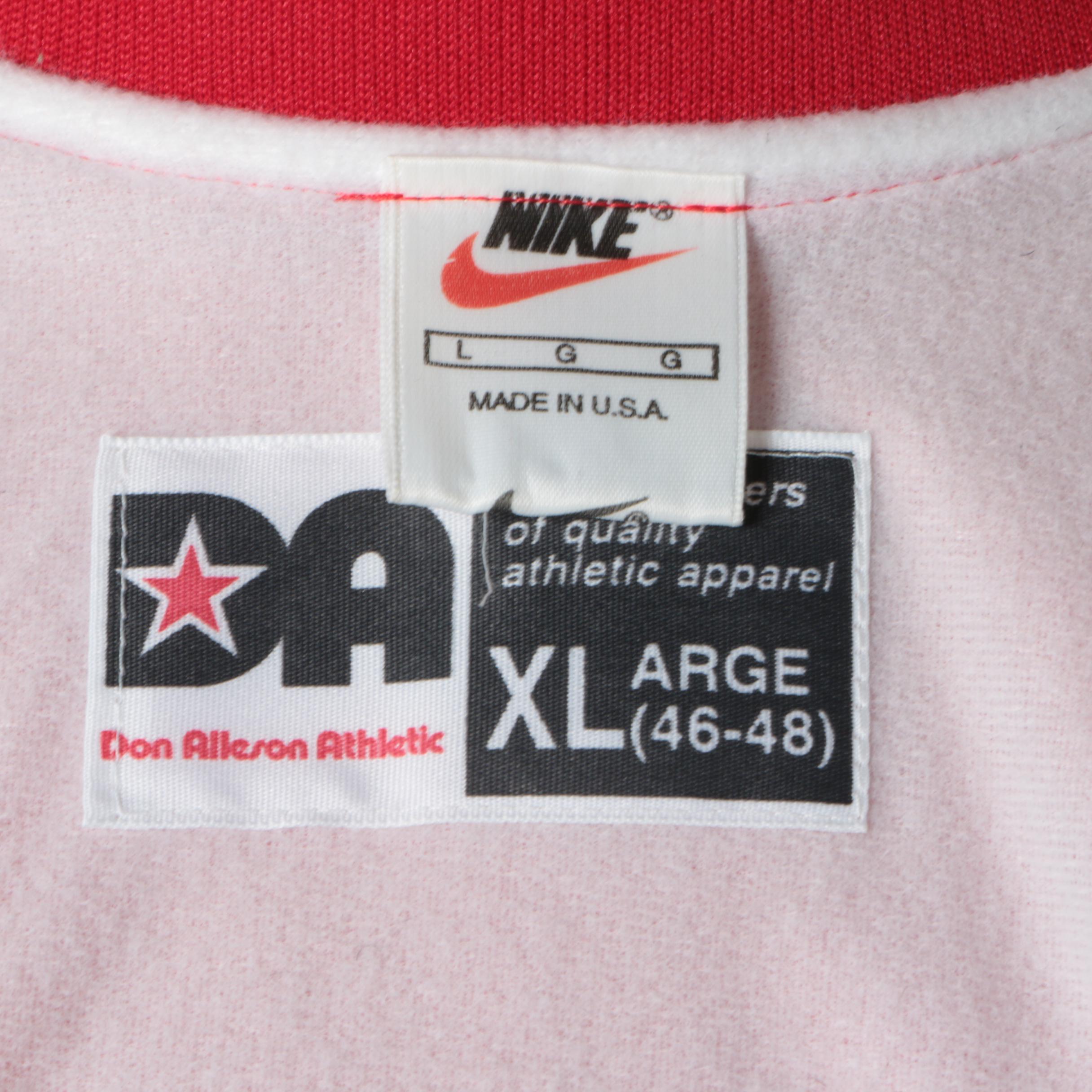 Men's Nike Red Sateen Jacket