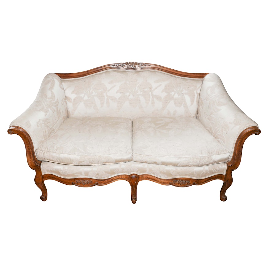 Vintage French Provincial Style Settee