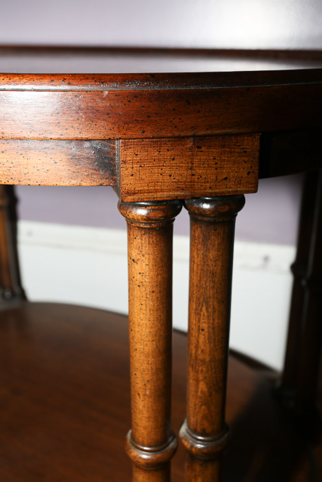 Two Tier Oval Coffee Table by Brandt