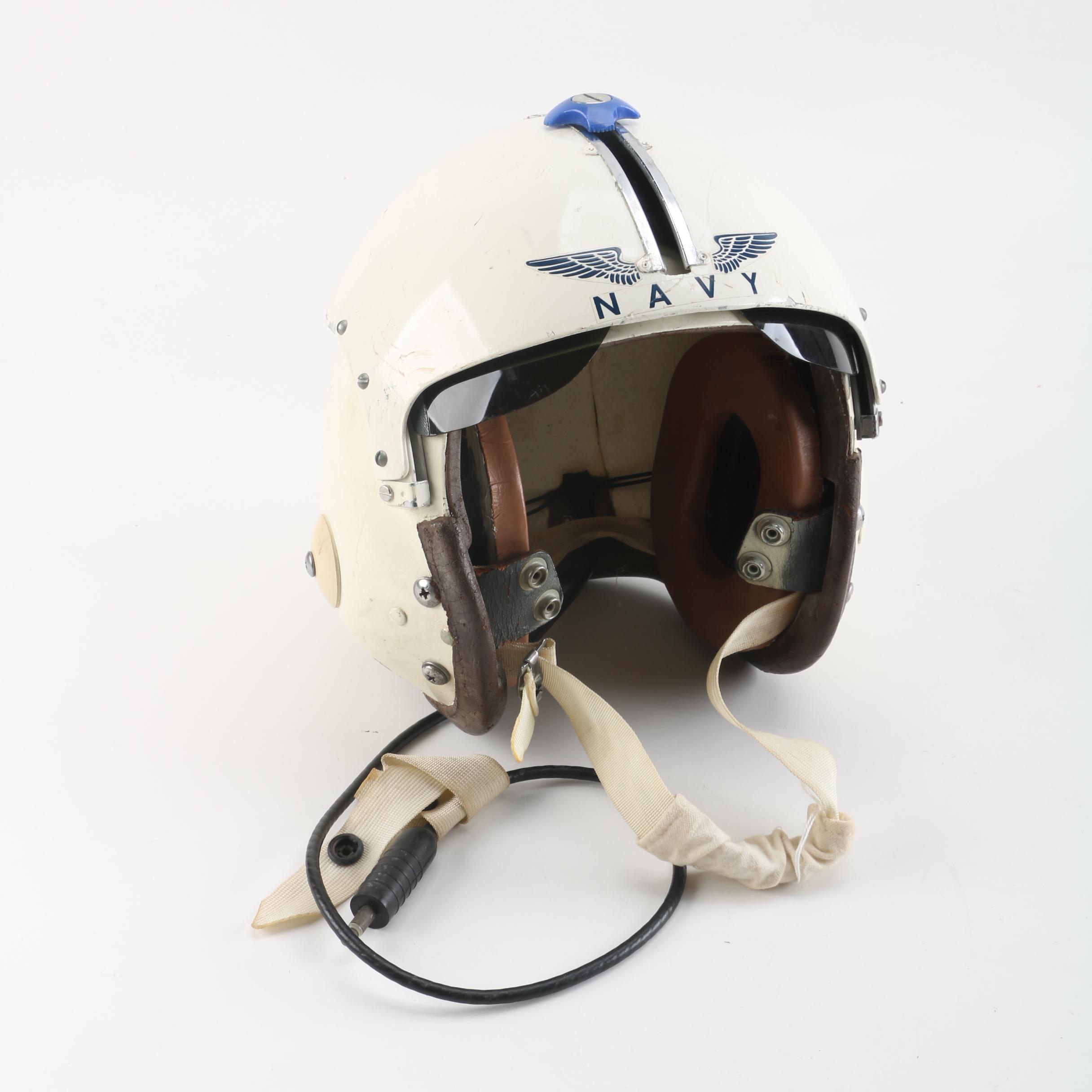 Vintage U.S. Navy Pilot's Helmet
