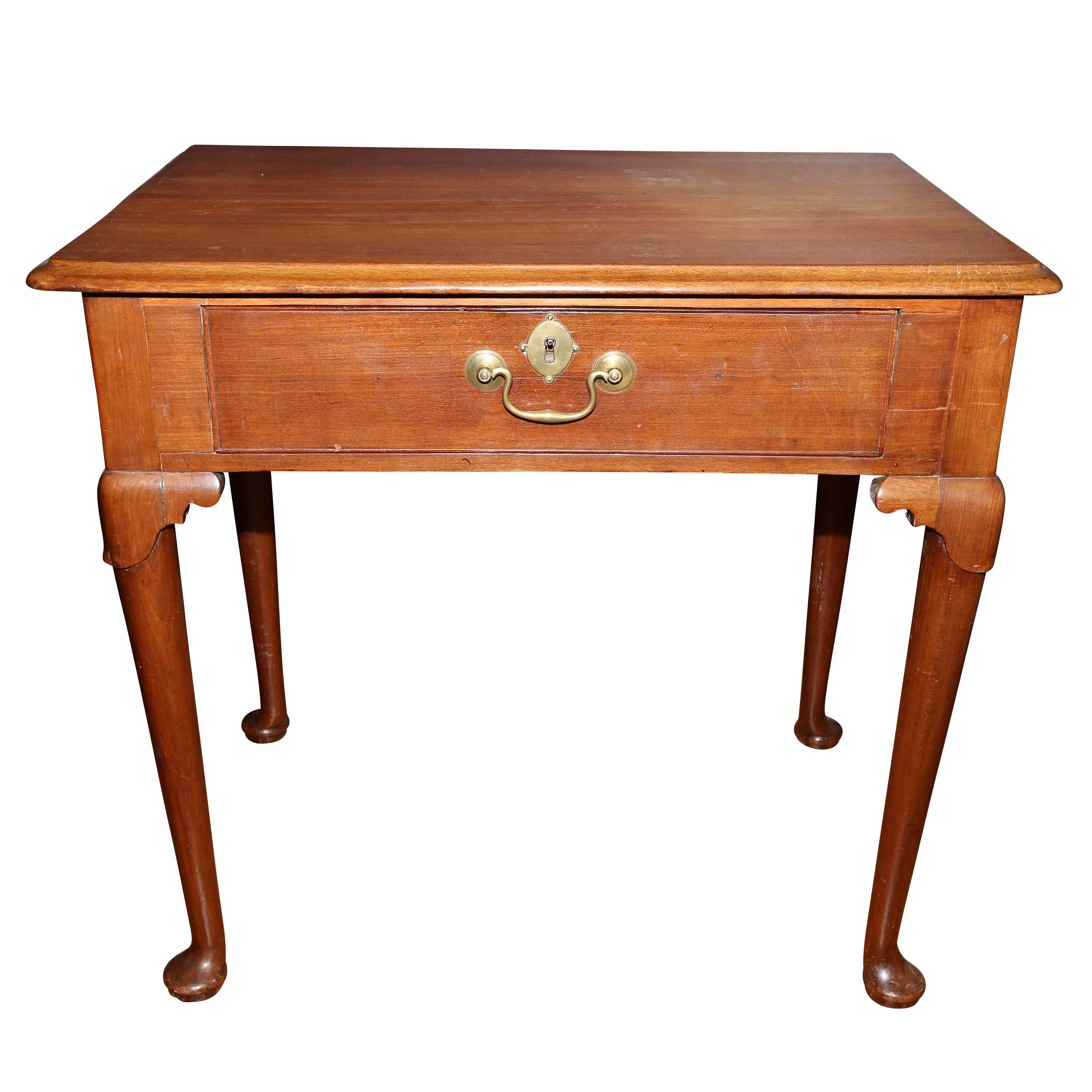 Antique Queen Anne Style Side Table