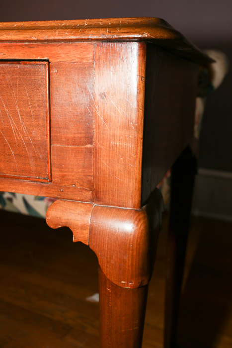 Antique Queen Anne Style Side Table