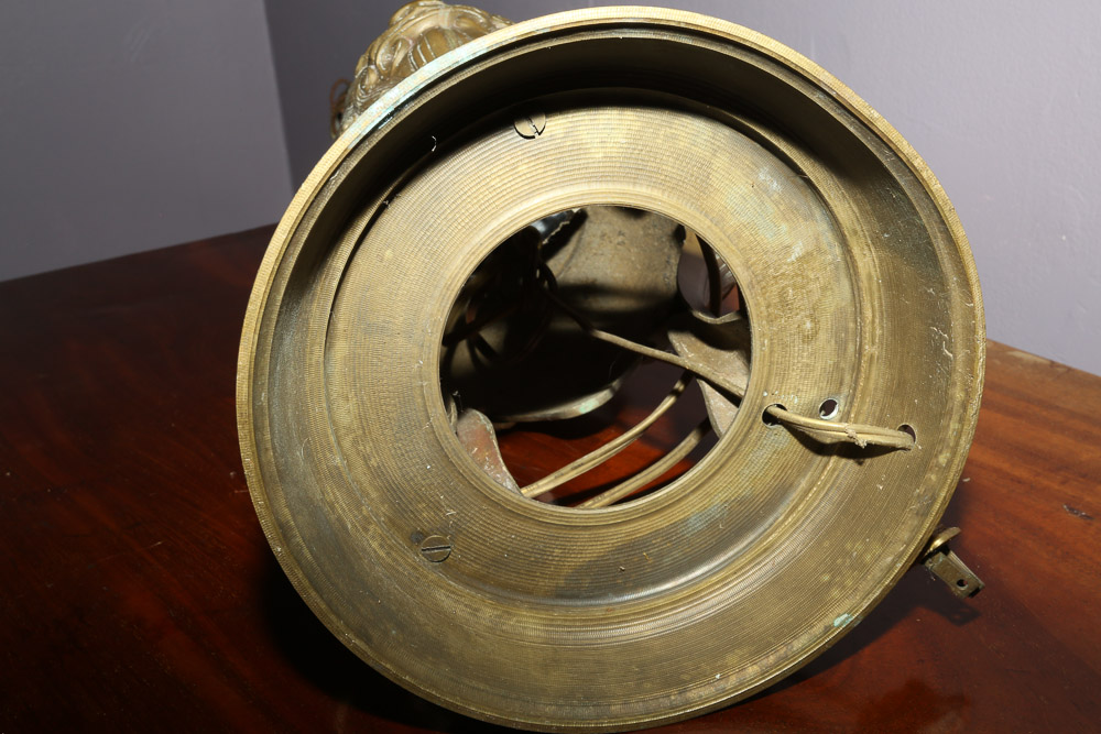 Vintage Chinese Inspired Brass Table Lamp