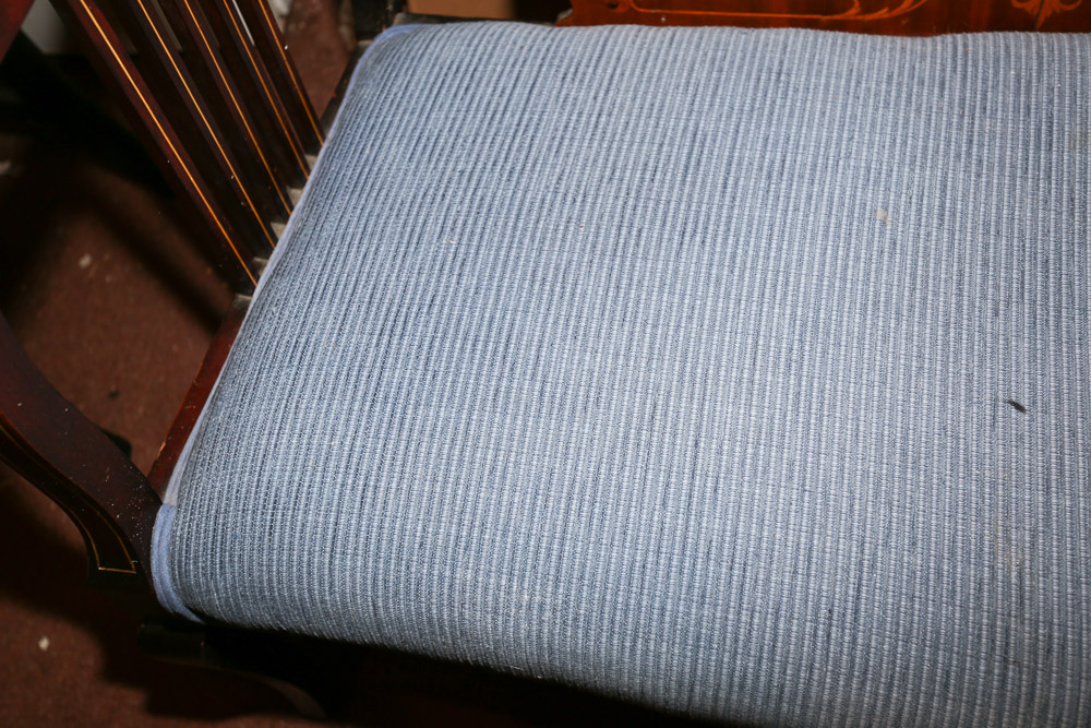 Antique Settee with Marquetry