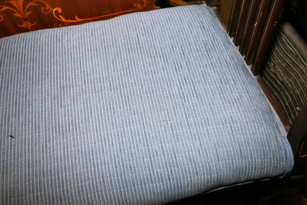 Antique Settee with Marquetry