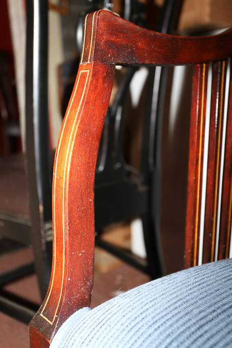 Antique Settee with Marquetry